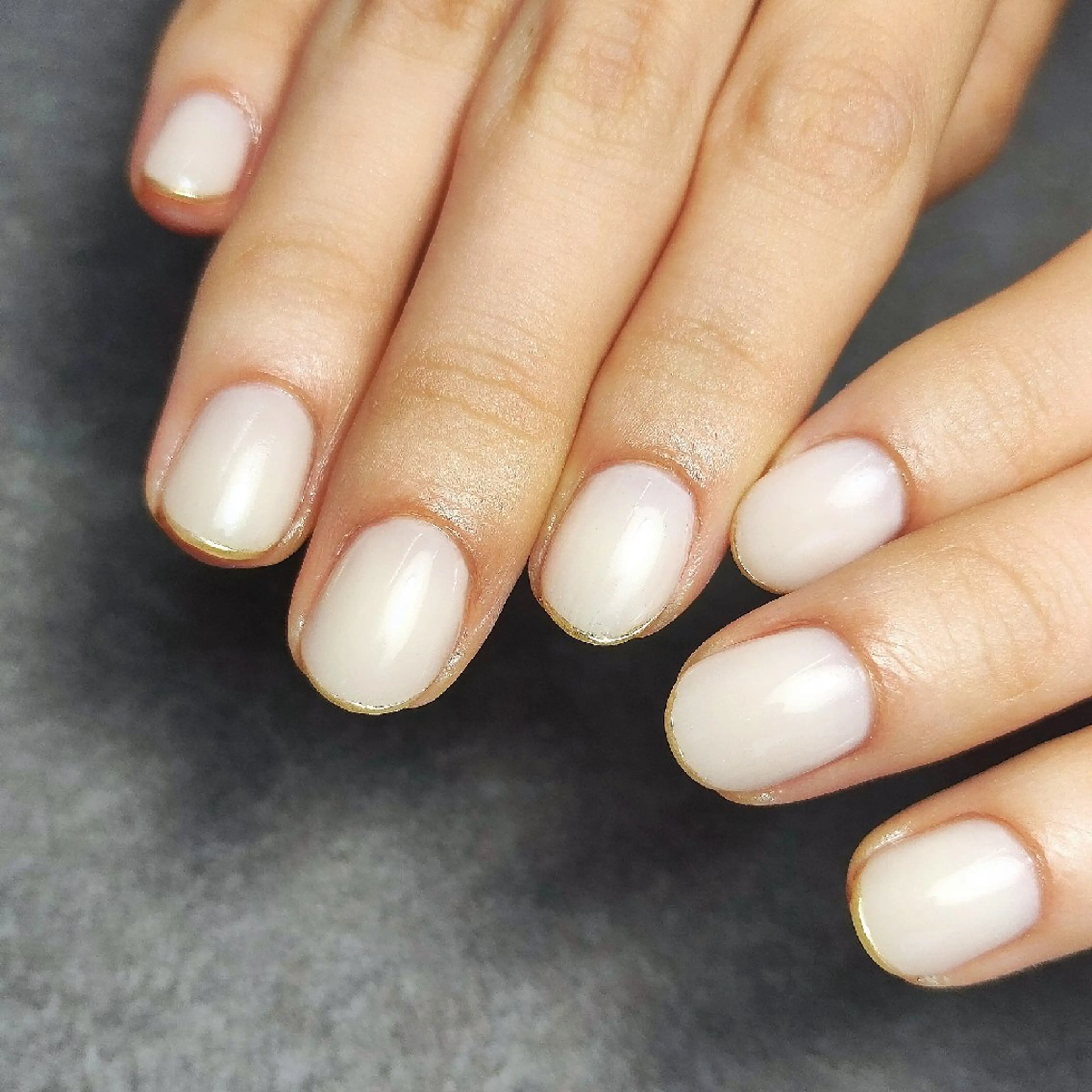 ネイル フレンチネイル ミラーネイル 個人サロン saltnailのネイルデザイン