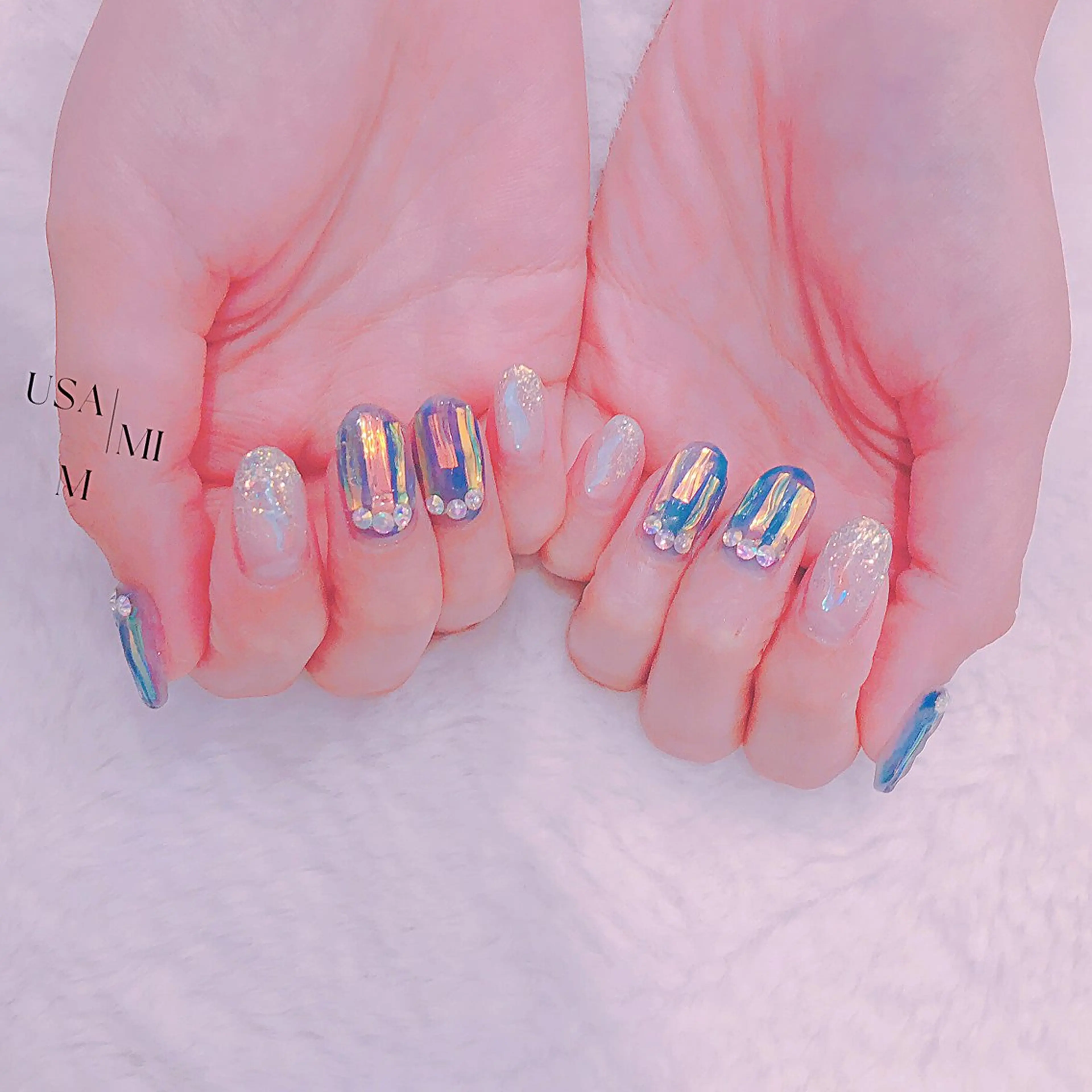 ネイル ハンドネイル USAMiMi 🐰💕のネイルデザイン