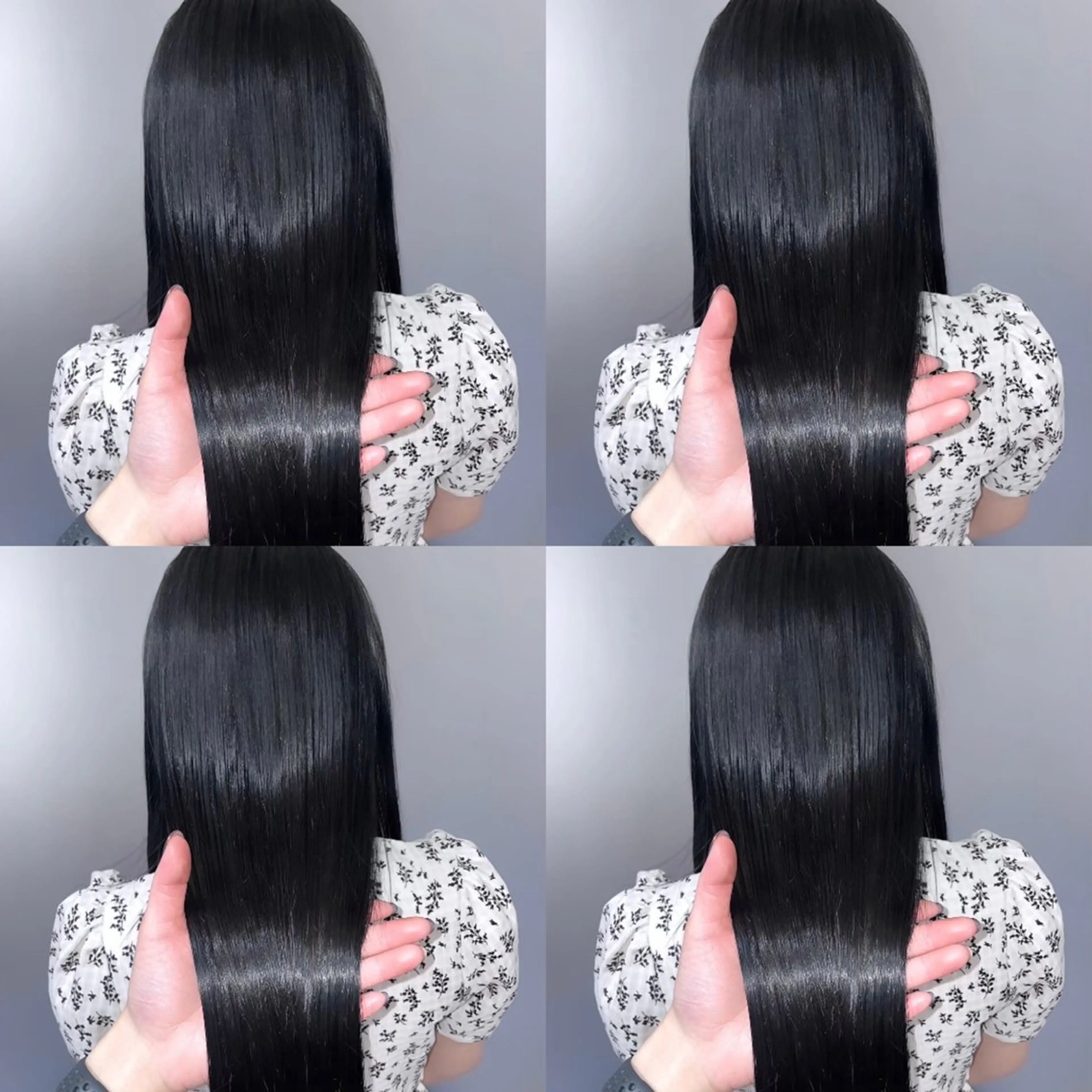 ロング カラー ヘアカラー トリートメント 韓国レイヤー/ ハッシュカットひかるのヘアスタイル