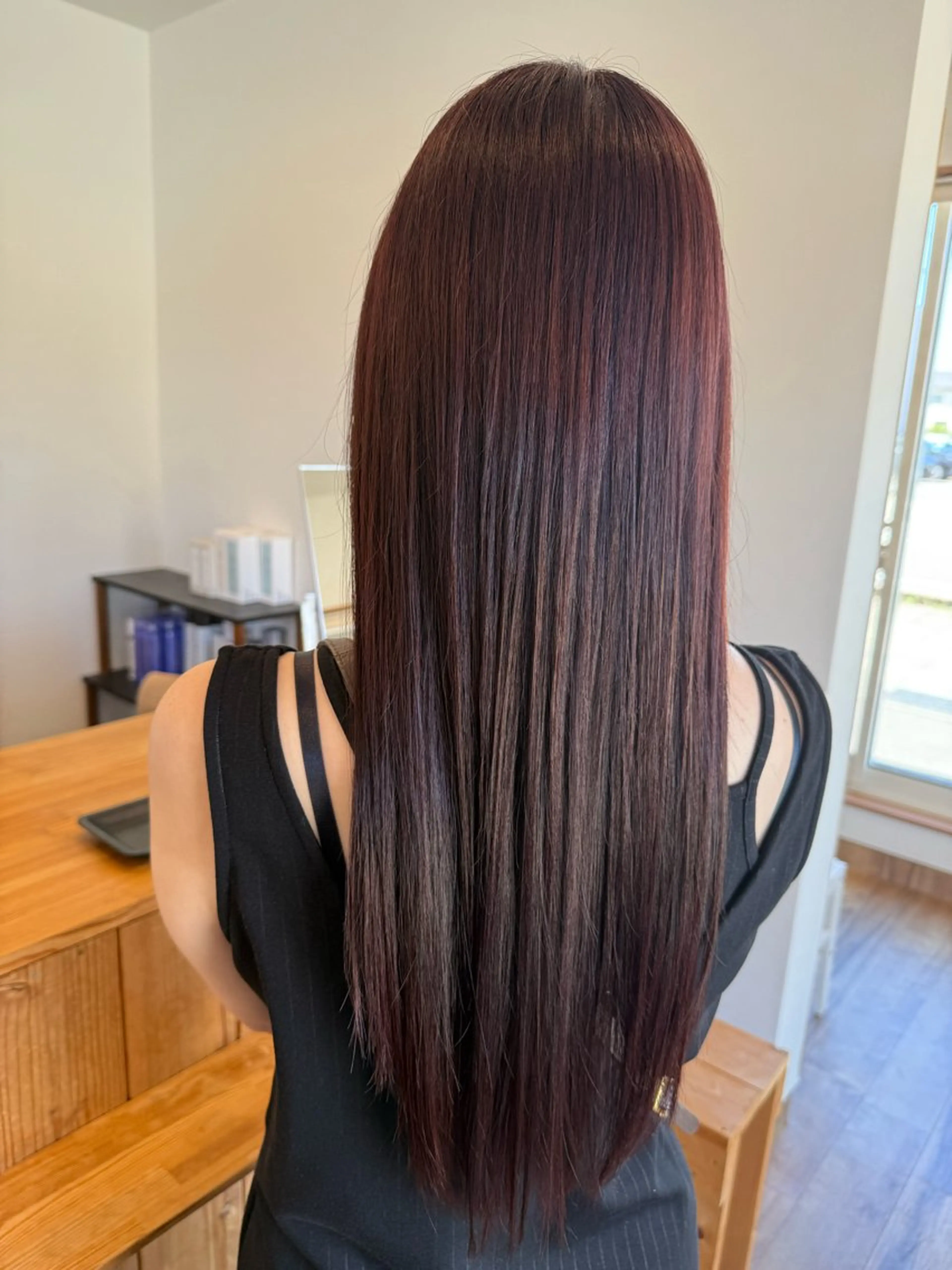 カラー ヘアカラー タガミ リンカのヘアスタイル