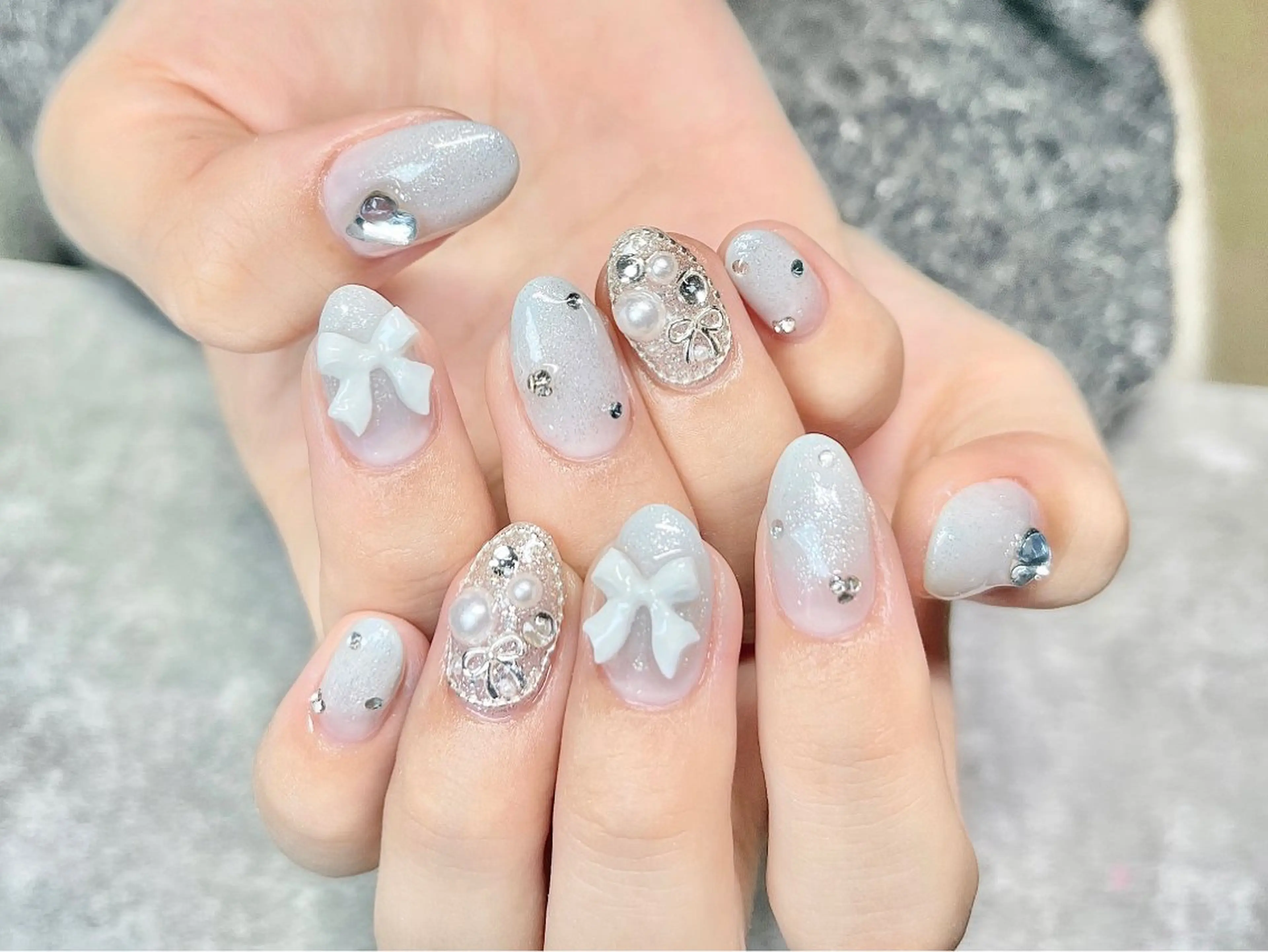 ネイル ハンドネイル glance nailのネイルデザイン