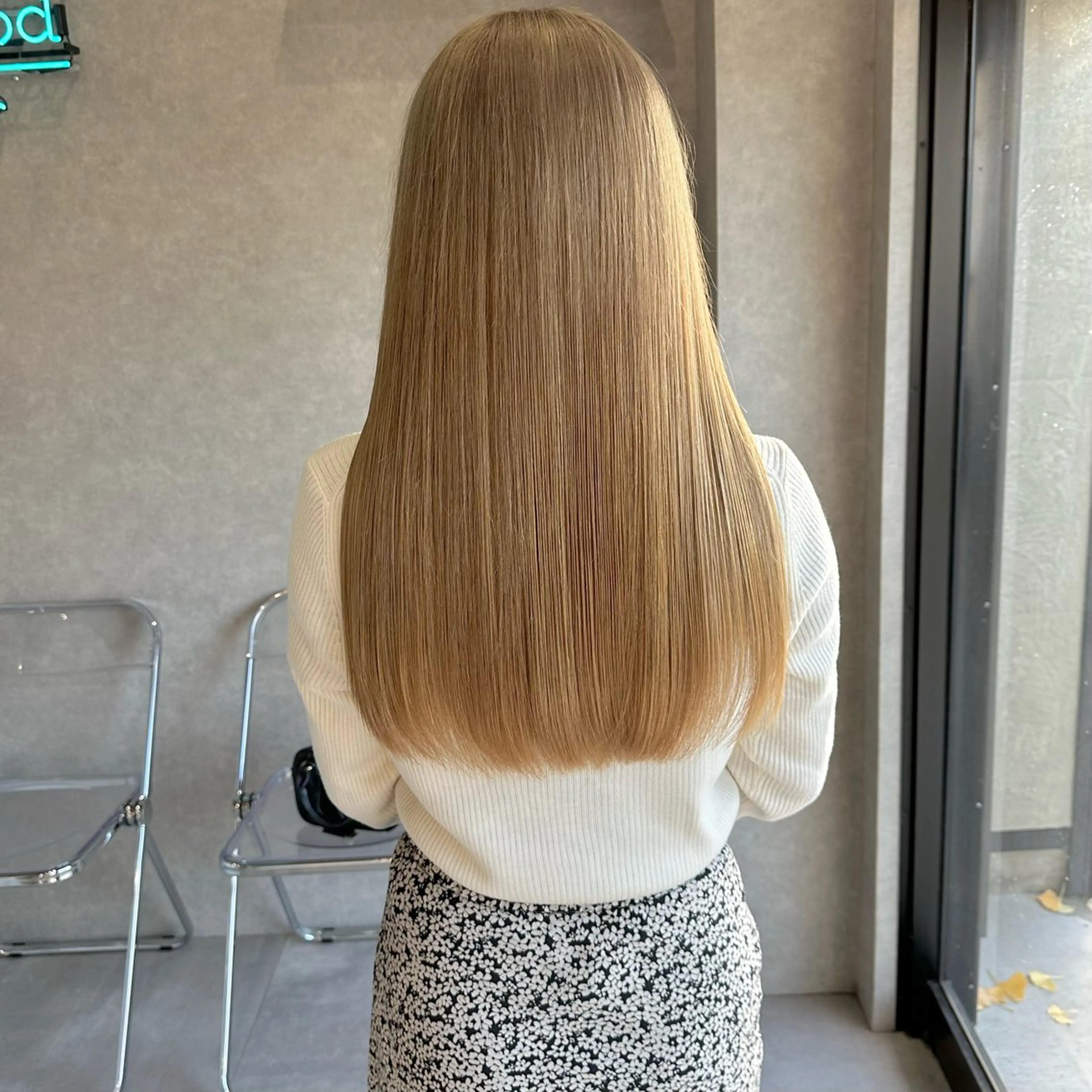 ロング カラー ヘアカラー はちすか るかのヘアスタイル