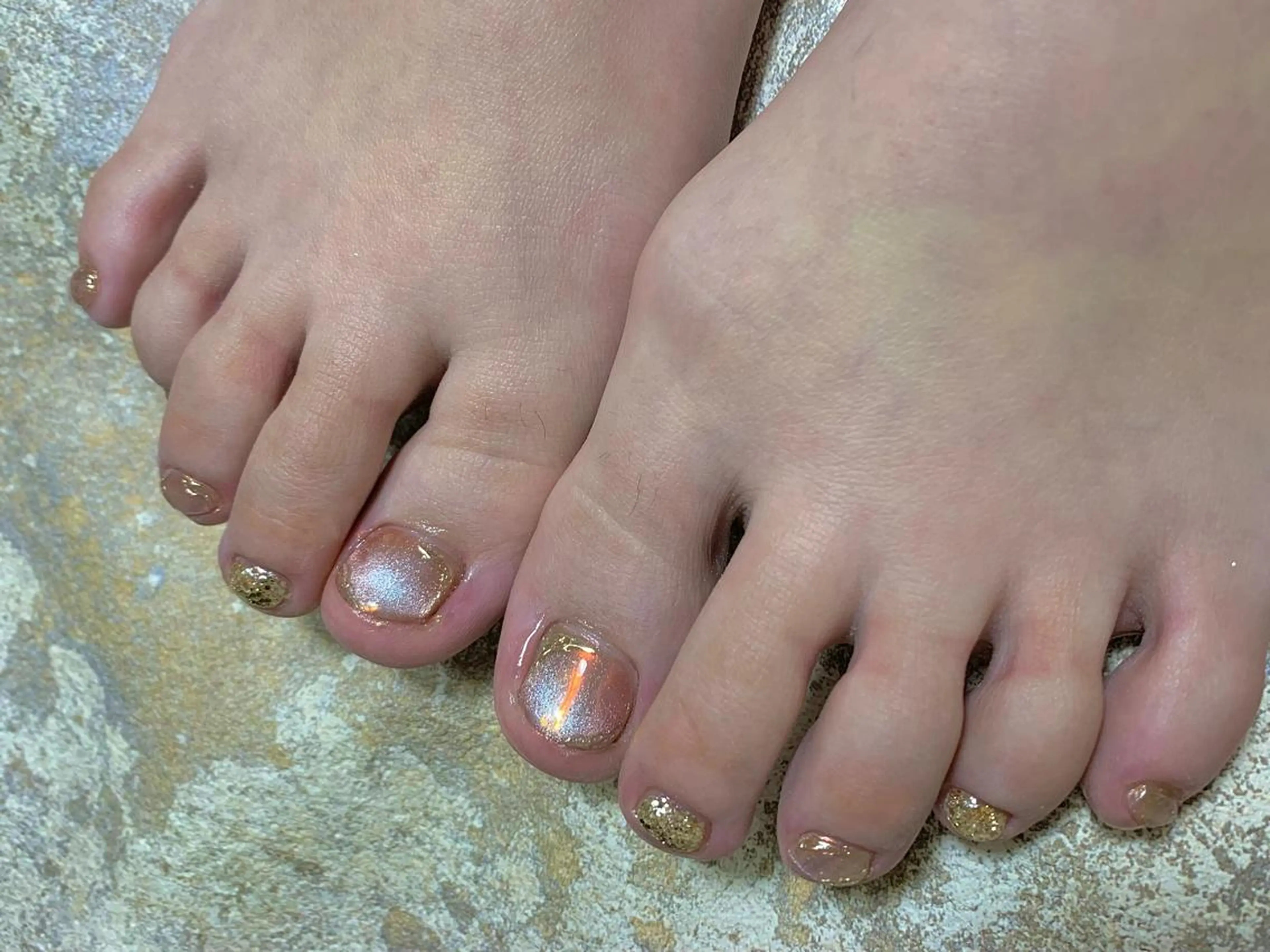 ショート フットネイル Kono Nanamiのネイルデザイン