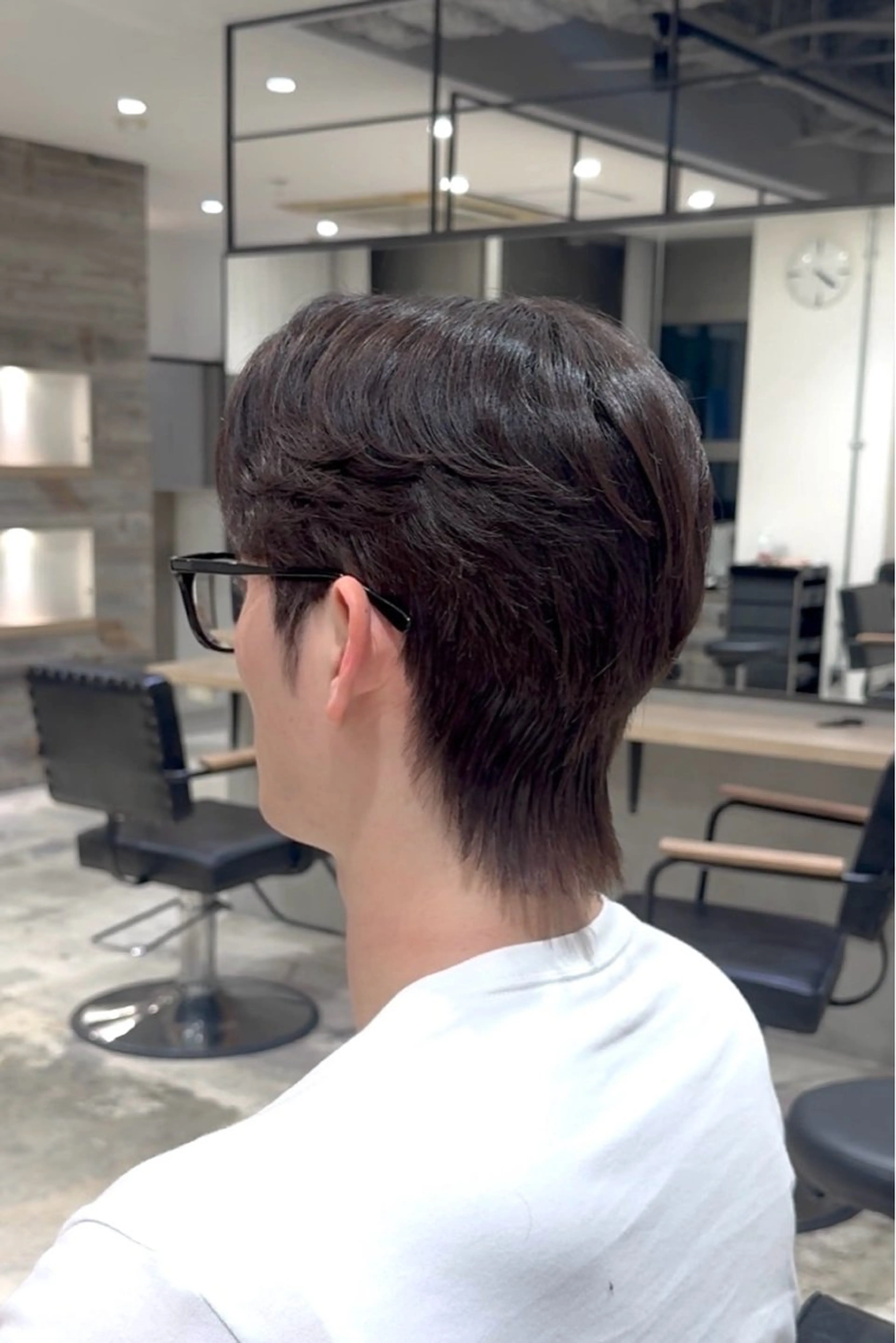 ショート カラー パーマ ヘアアレンジ メンズ カット パーマ 縮毛矯正 IVY表参道所属・ヘアメイク小野リエ 韓国ハーフ🦊のヘアスタイル