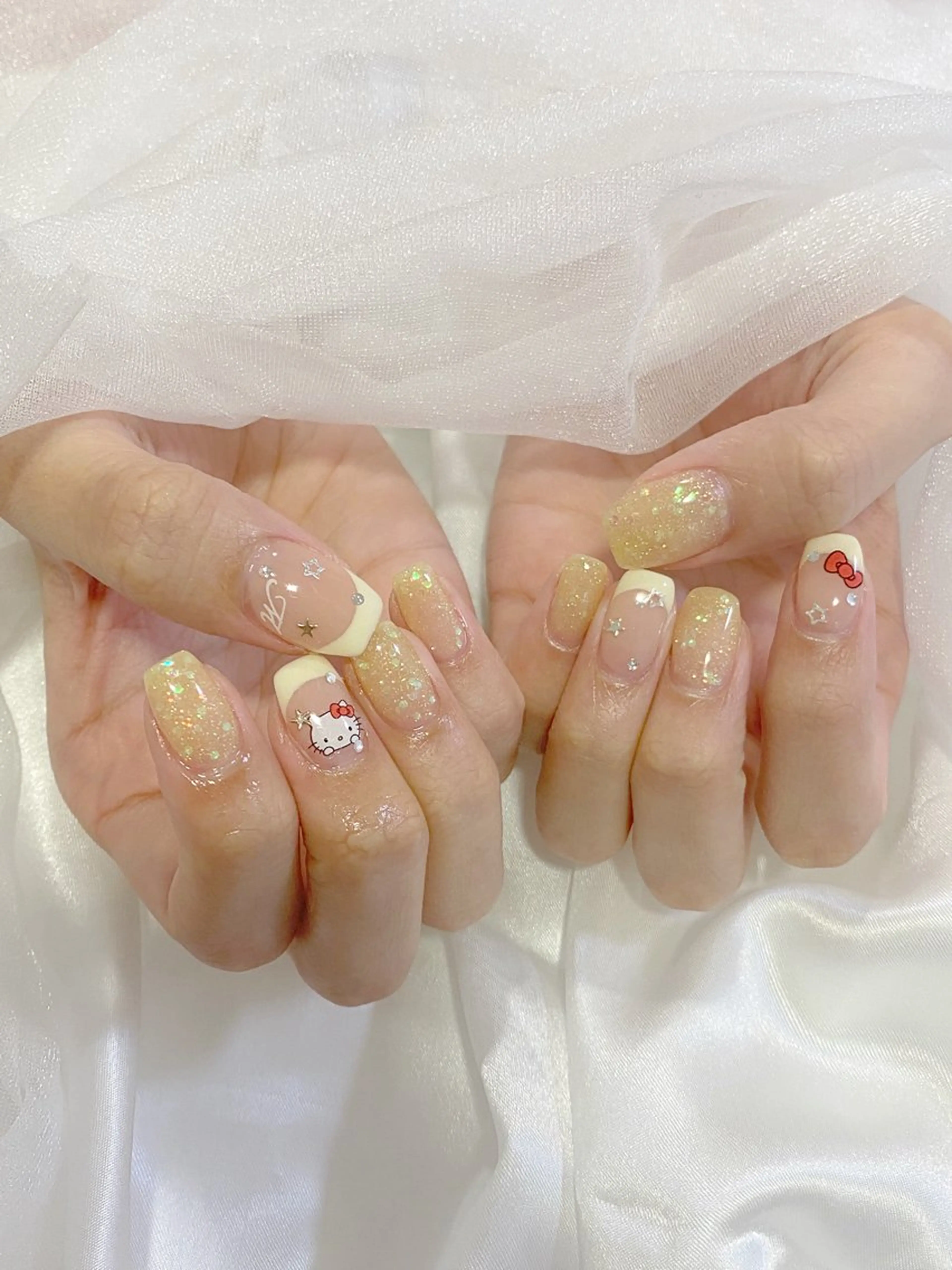 ネイル ハンドネイル 🤍 Ayaのネイルデザイン