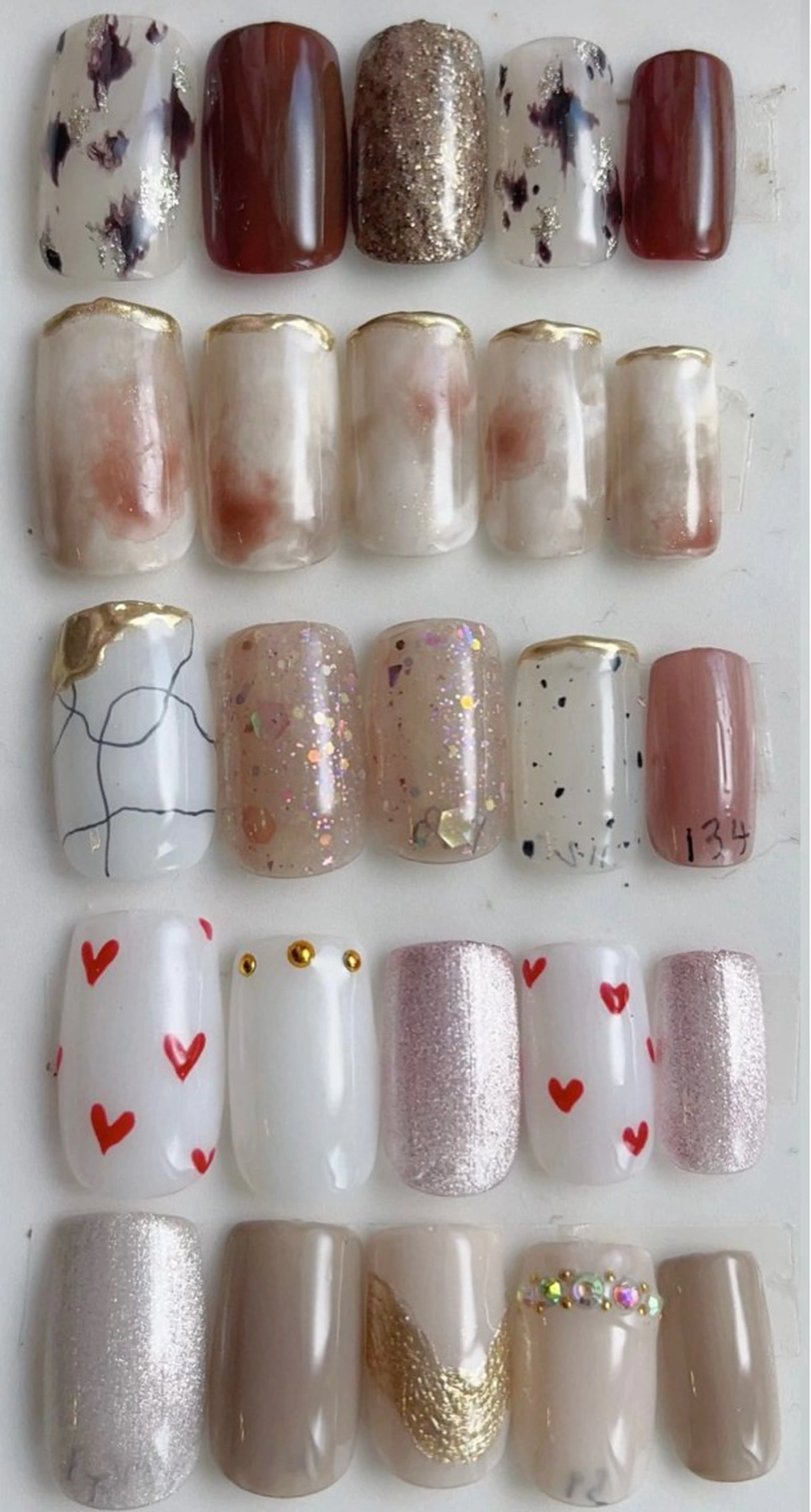 ネイル ボルドー ハンドネイル nails' it...のネイルデザイン