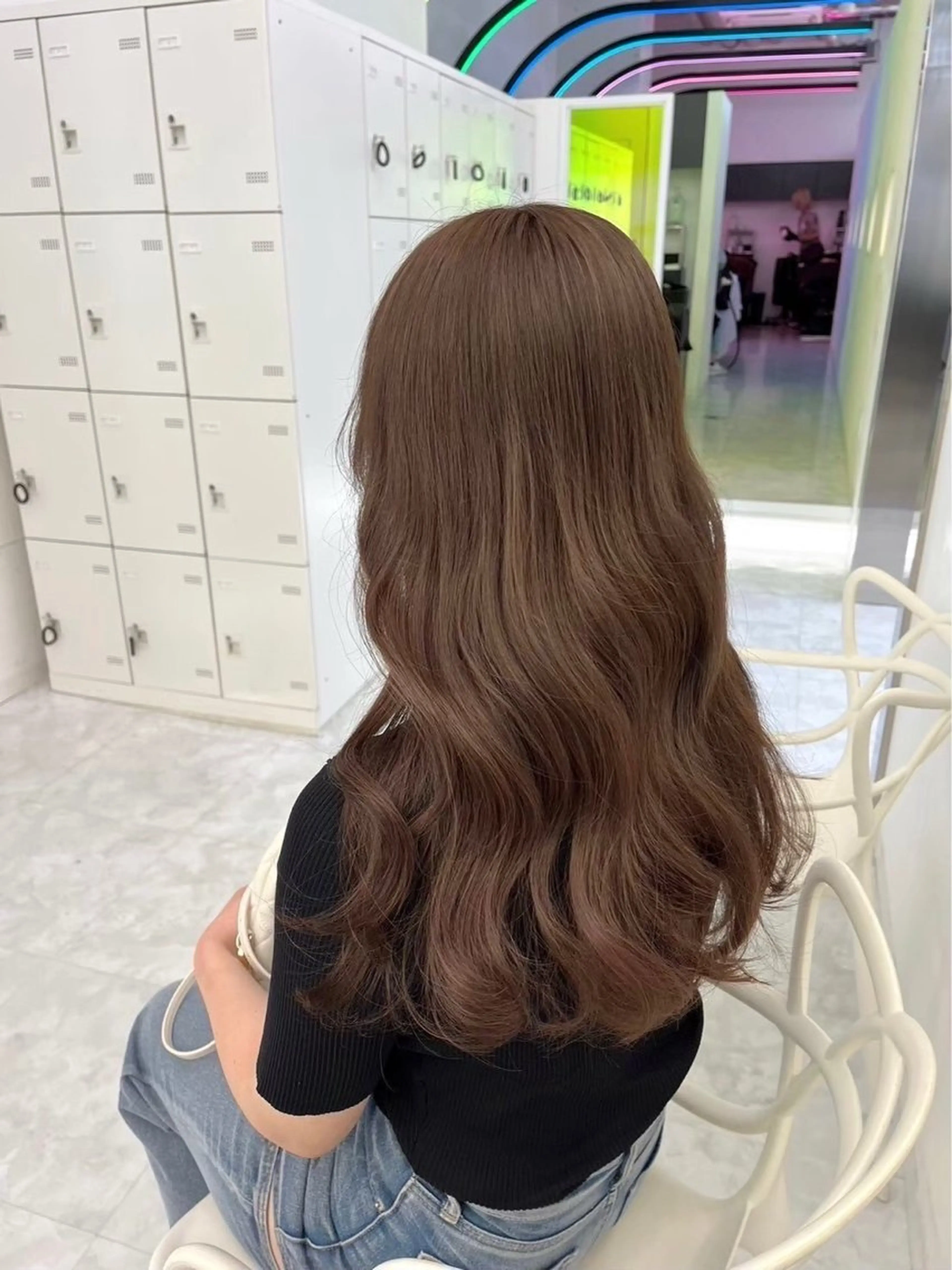 カラー ブラウンカラー ヘアカラー トリートメント 🎀ハイトーン✖︎ 暖色🎀RYUKAのヘアスタイル