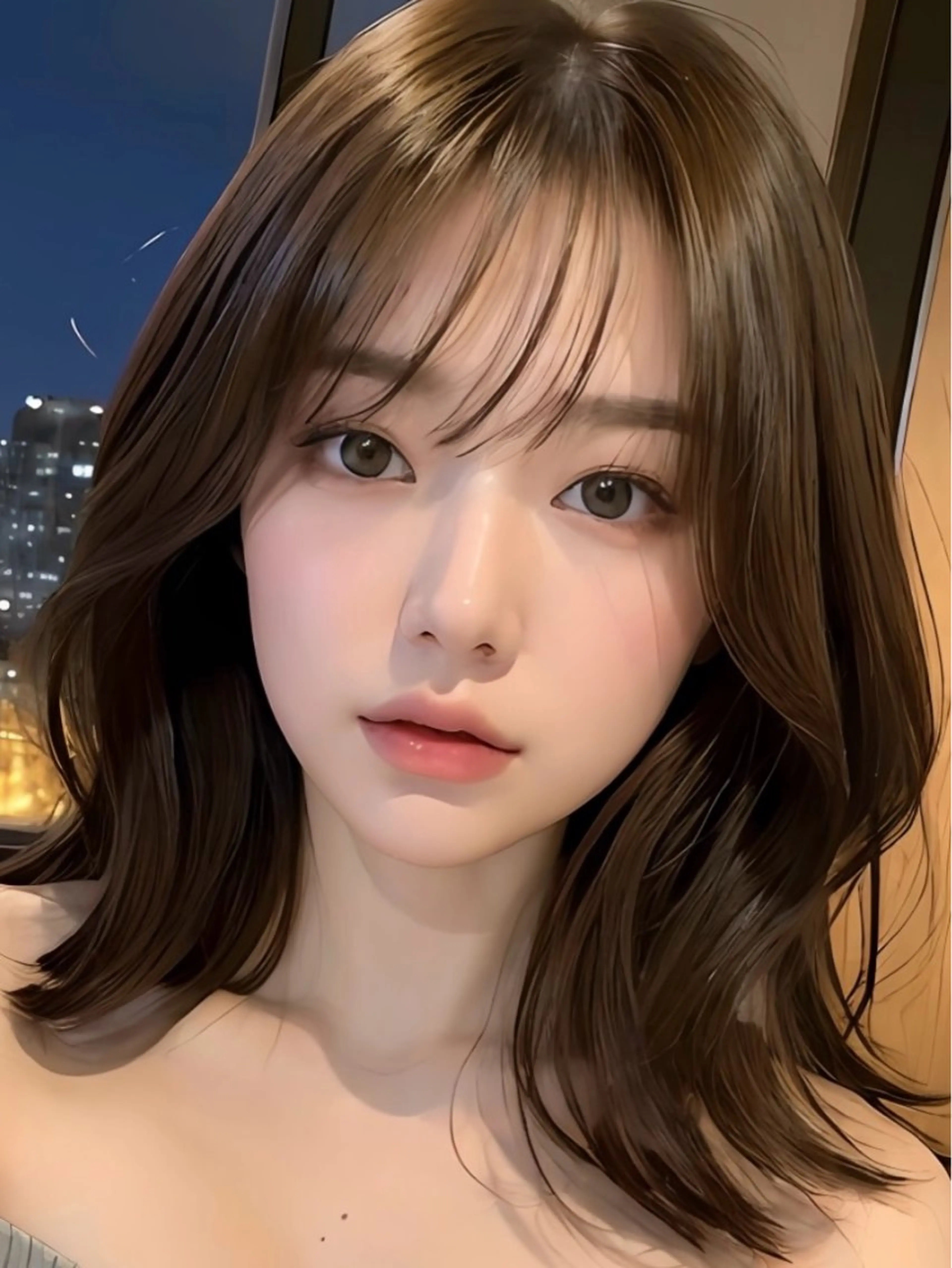 ミディアム カラー パーマ ヘアアレンジ メンズ 韓国ヘア×顔まわり 🇰🇷和知拓郎のヘアスタイル