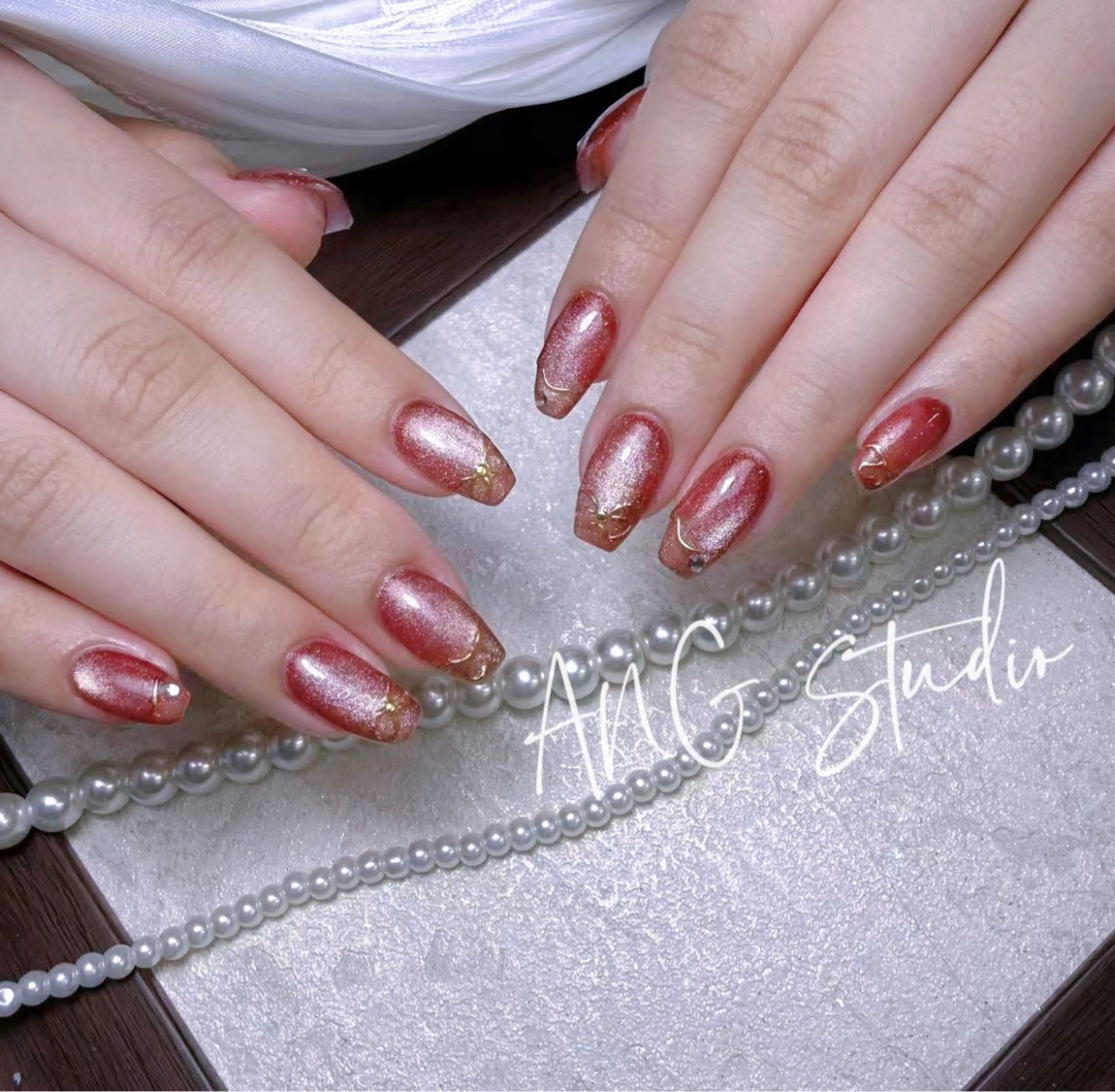 ネイル ハンドネイル ハンドケア ANG Studioのネイルデザイン