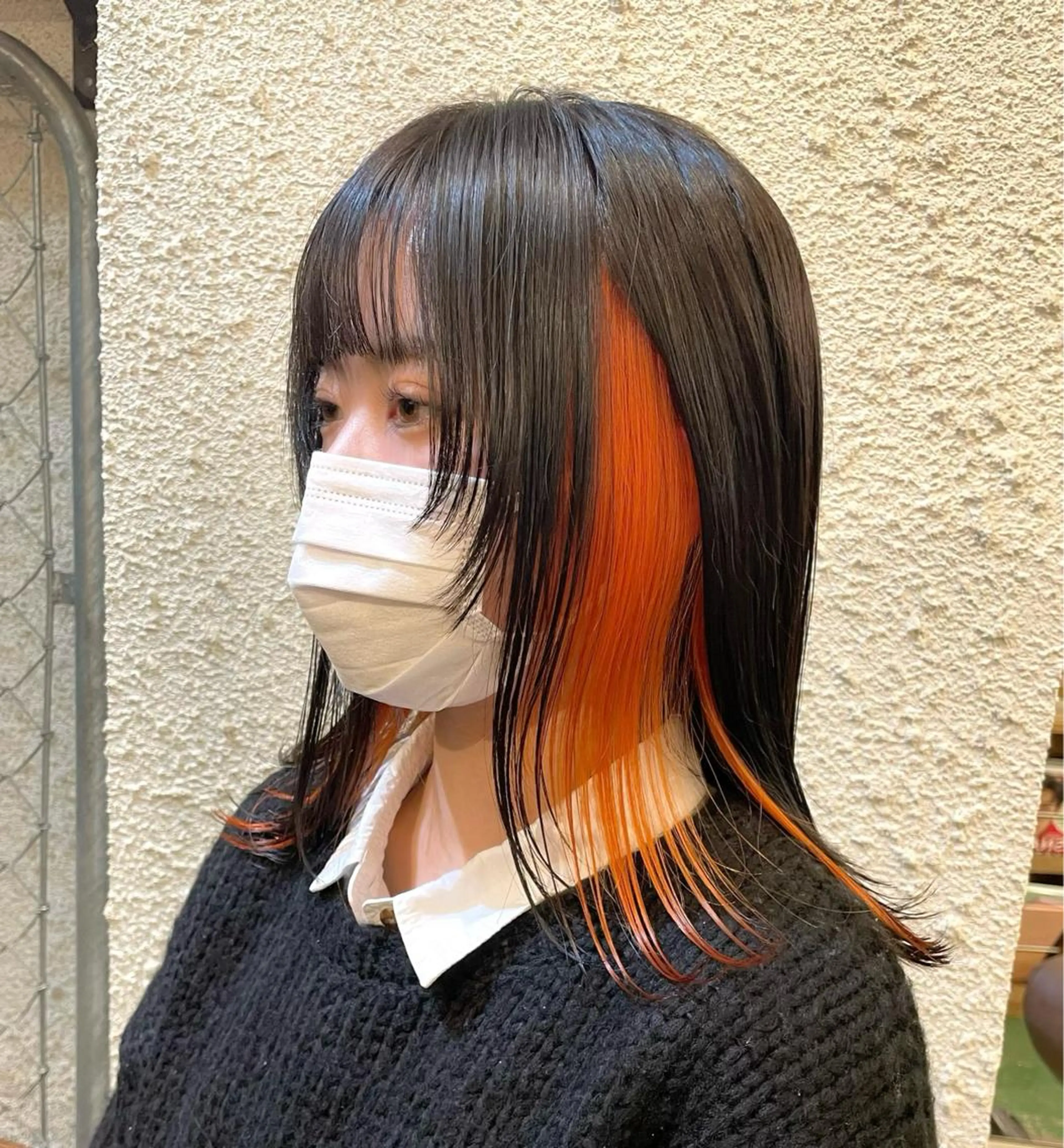 ロング カラー ヘアカラー トリートメント 透明感/血色カラー/ 似合せレイヤー/ゆいのヘアスタイル