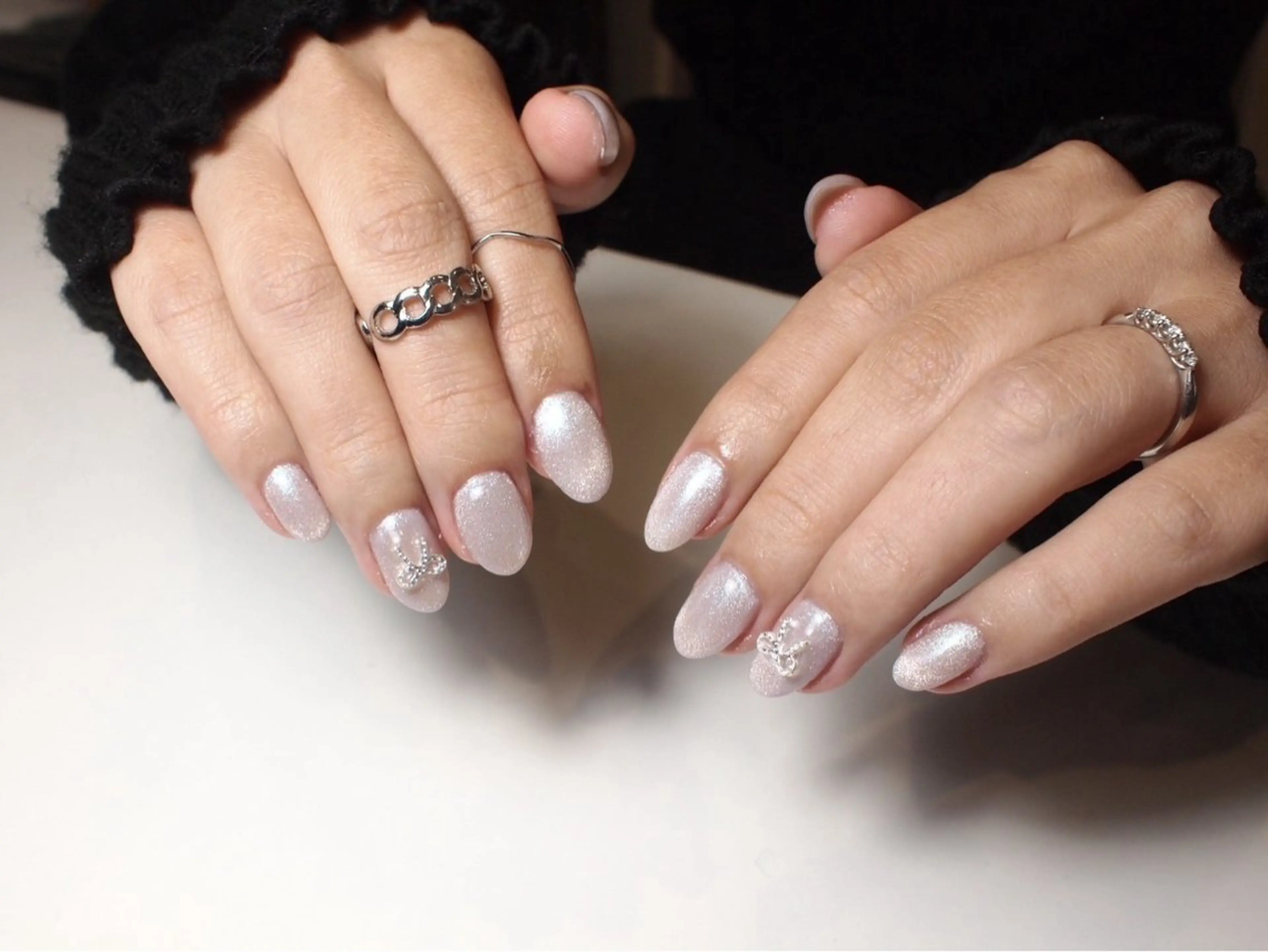 ネイル マグネットネイル マグネットワンカラー ワンカラーネイル ORGAN makiのネイルデザイン