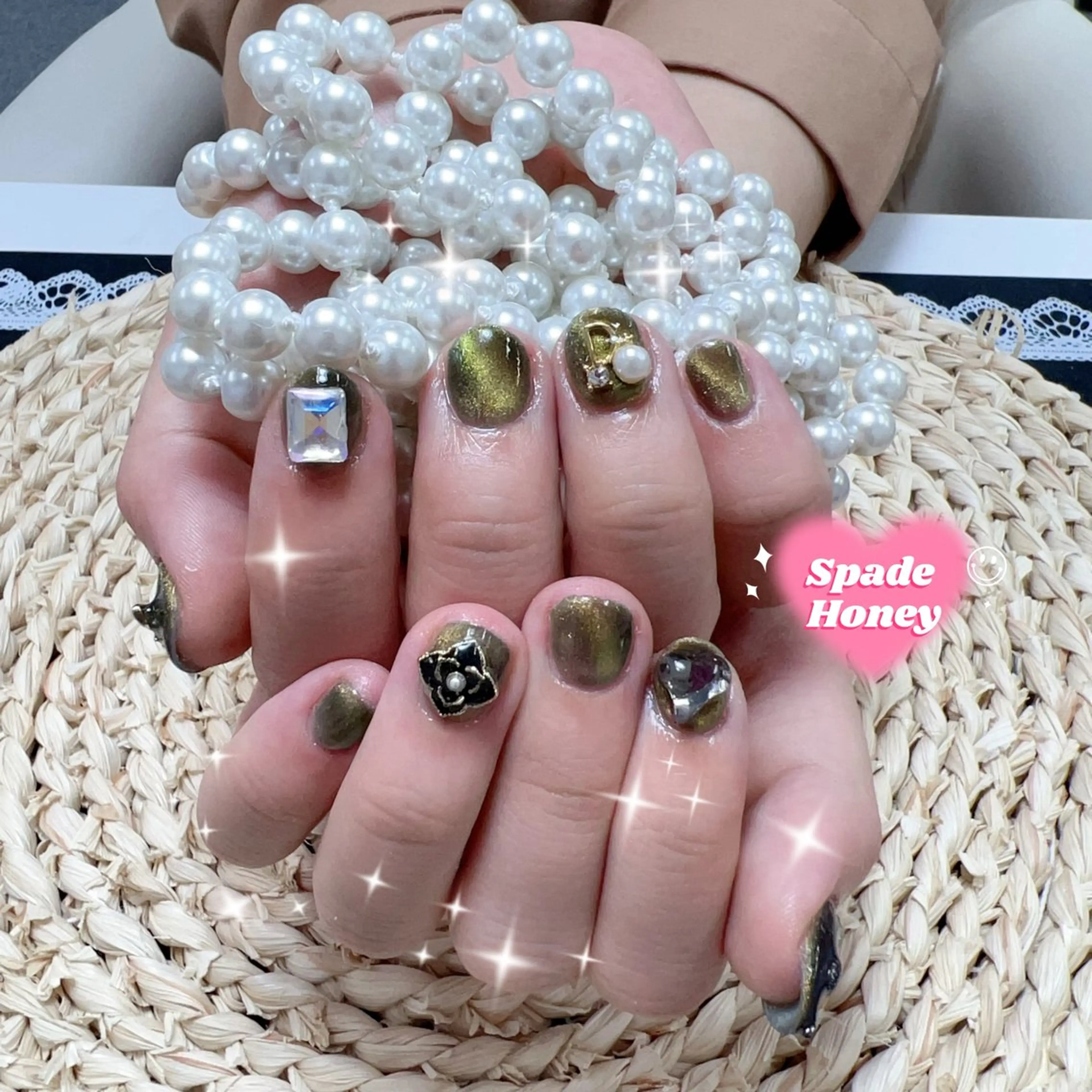 ネイル ハンドネイル ハンドケア SpadeHoney ♠️✨のネイルデザイン