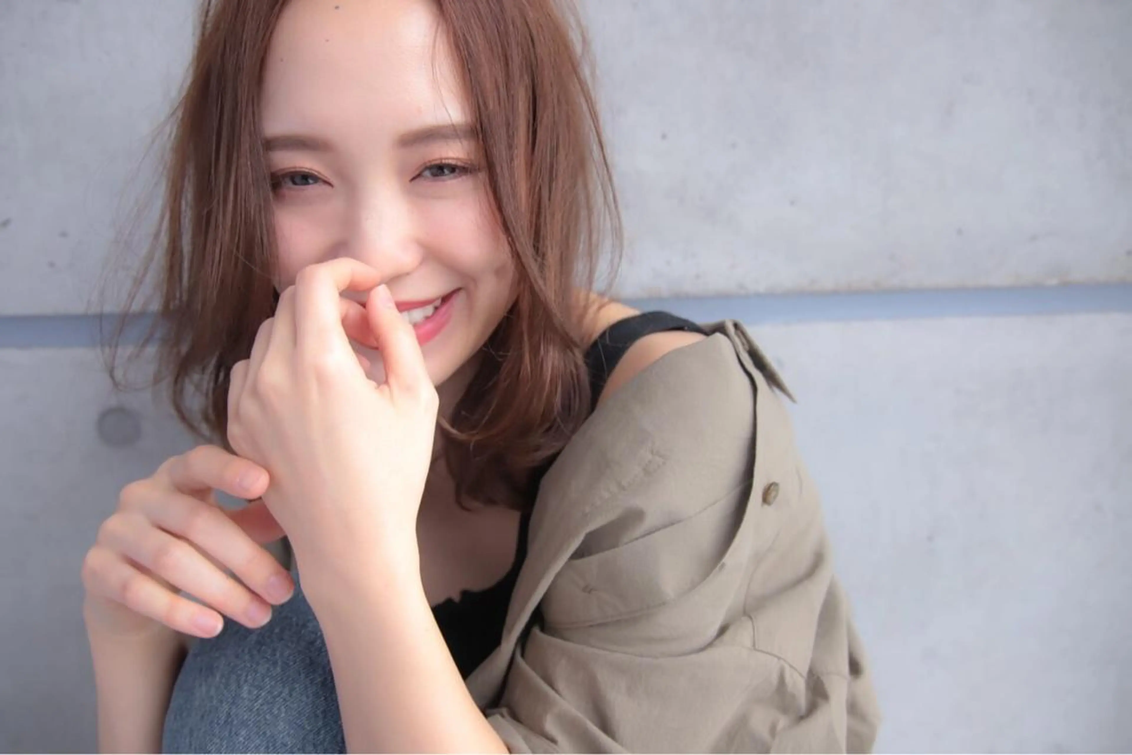 ミディアム カラー パーマ カット ヘアカラー トリートメント ハイトーン特化🌟 仲川和人のヘアスタイル