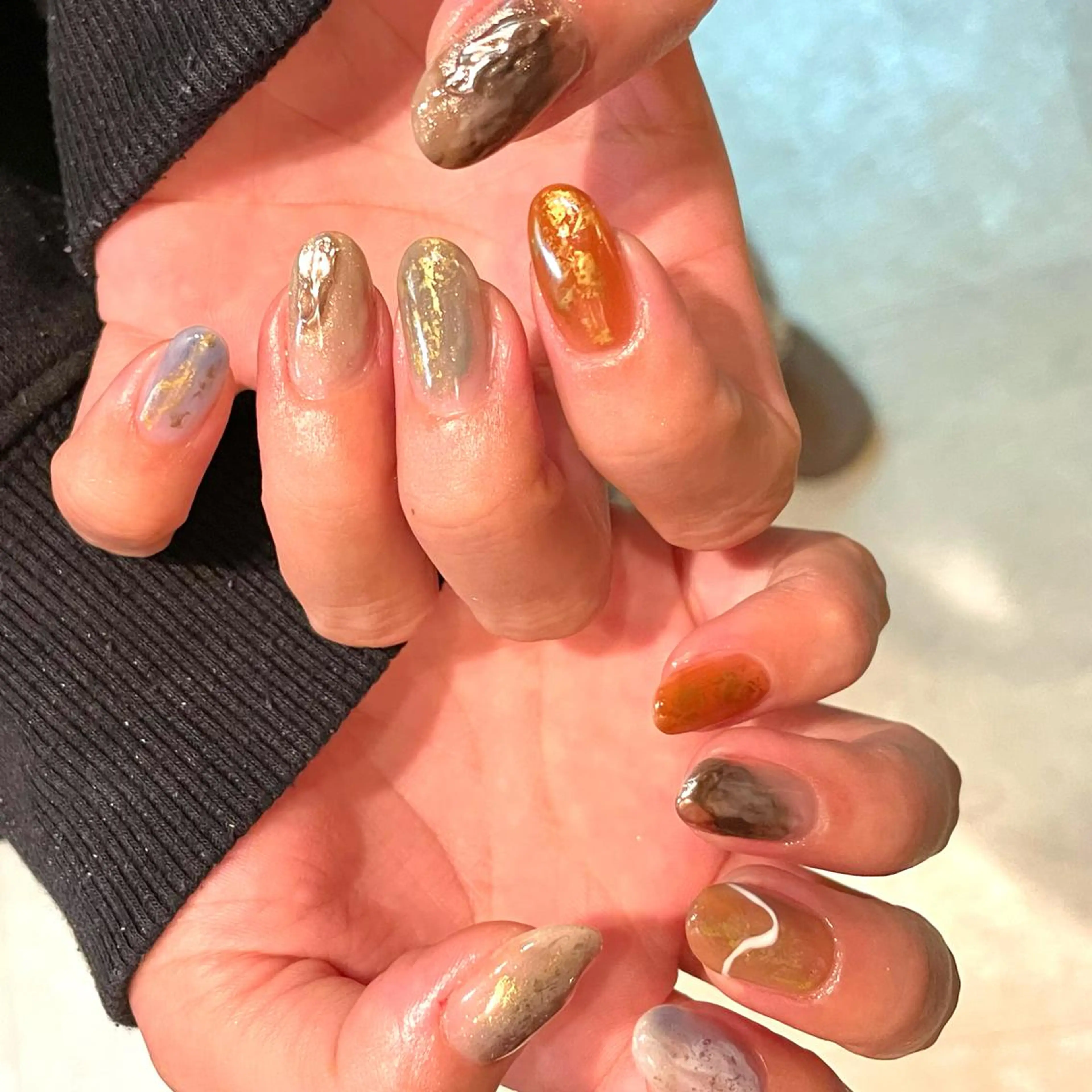 ネイル 水戸 彩夏のネイルデザイン