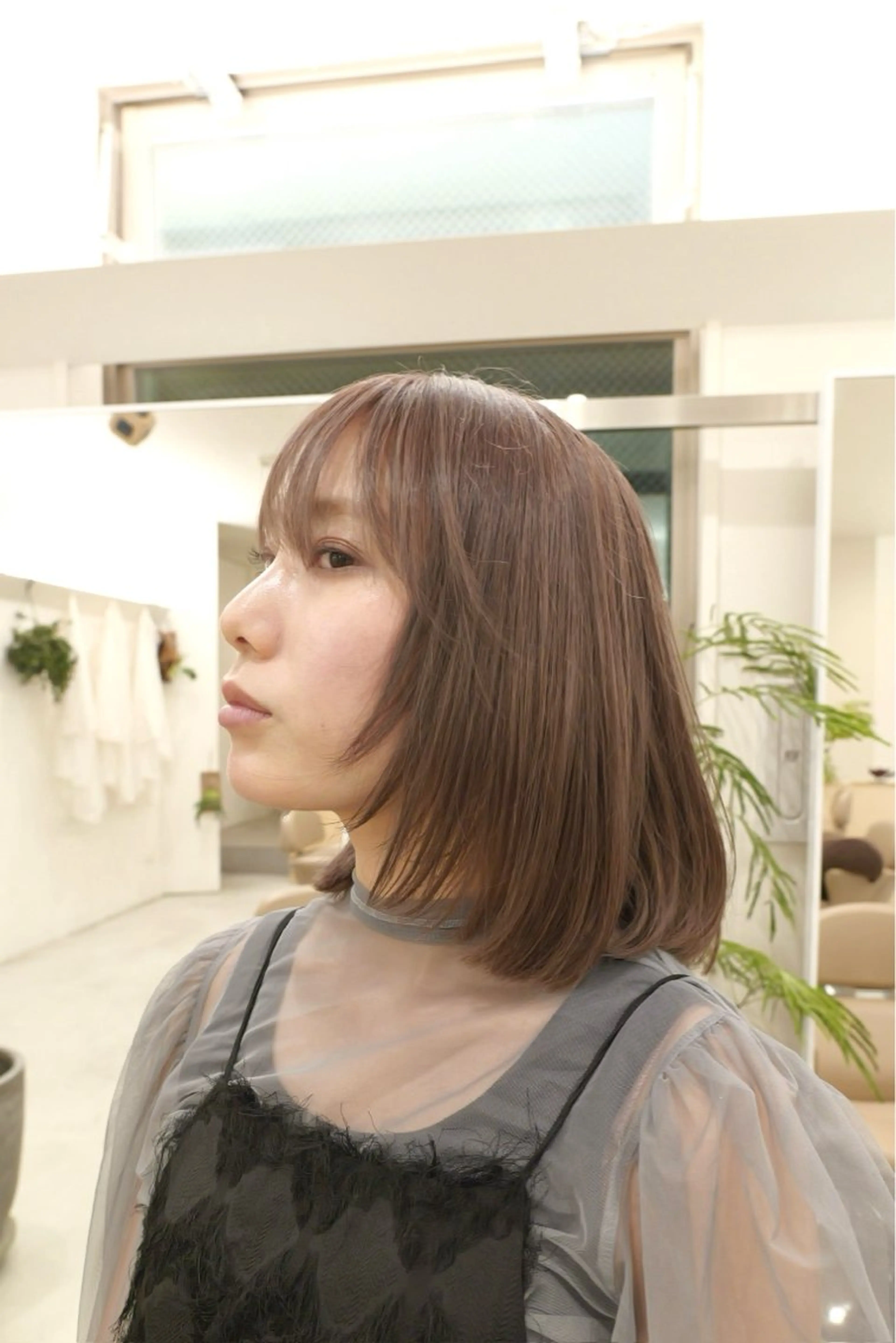 ミディアム カラー パーマ ⭐️ボブ/ショート りゅうしんのヘアスタイル