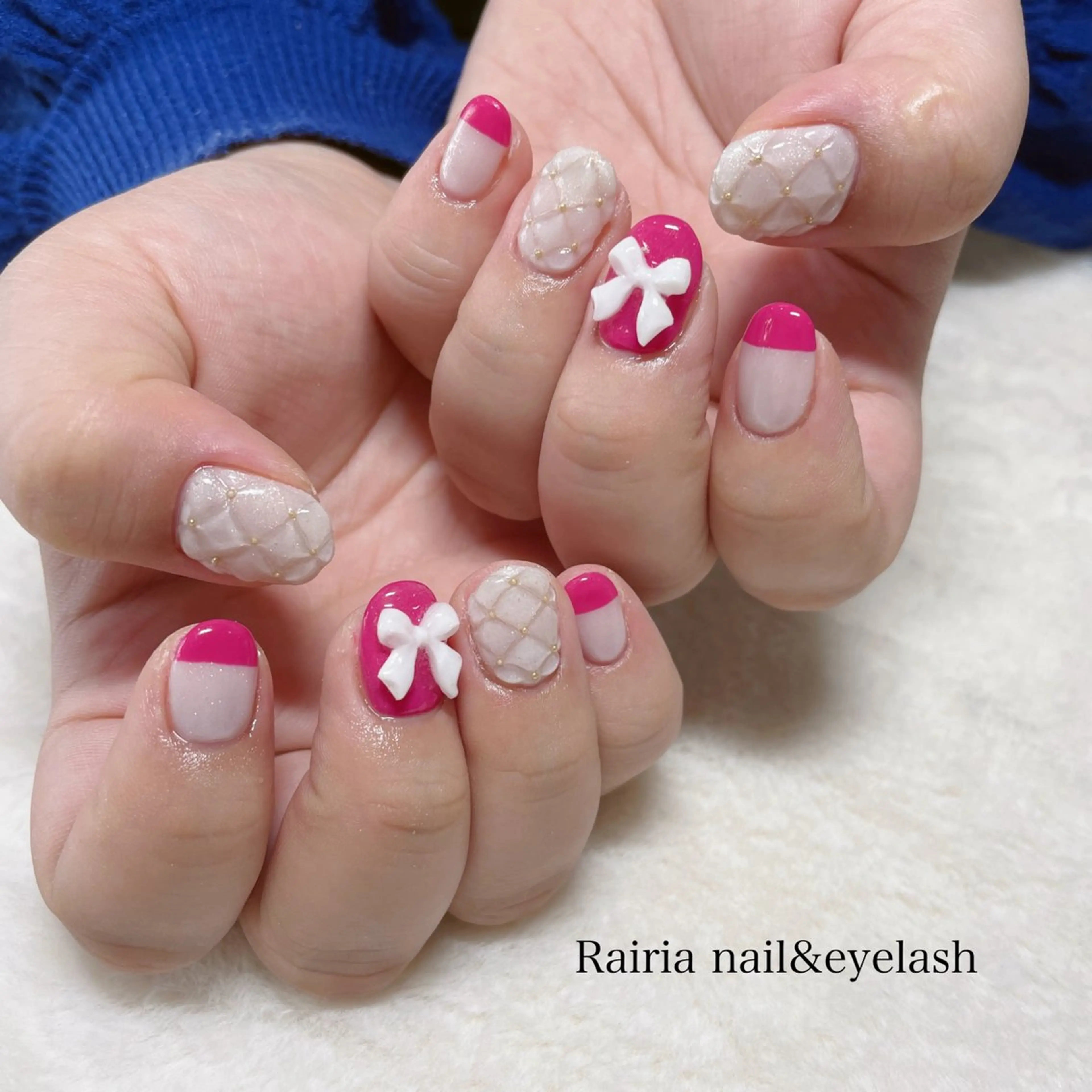 ネイル 持ち込み ハンドネイル Rairia nail&eyelash小岩店所属・Rairianail 小岩店のネイルデザイン