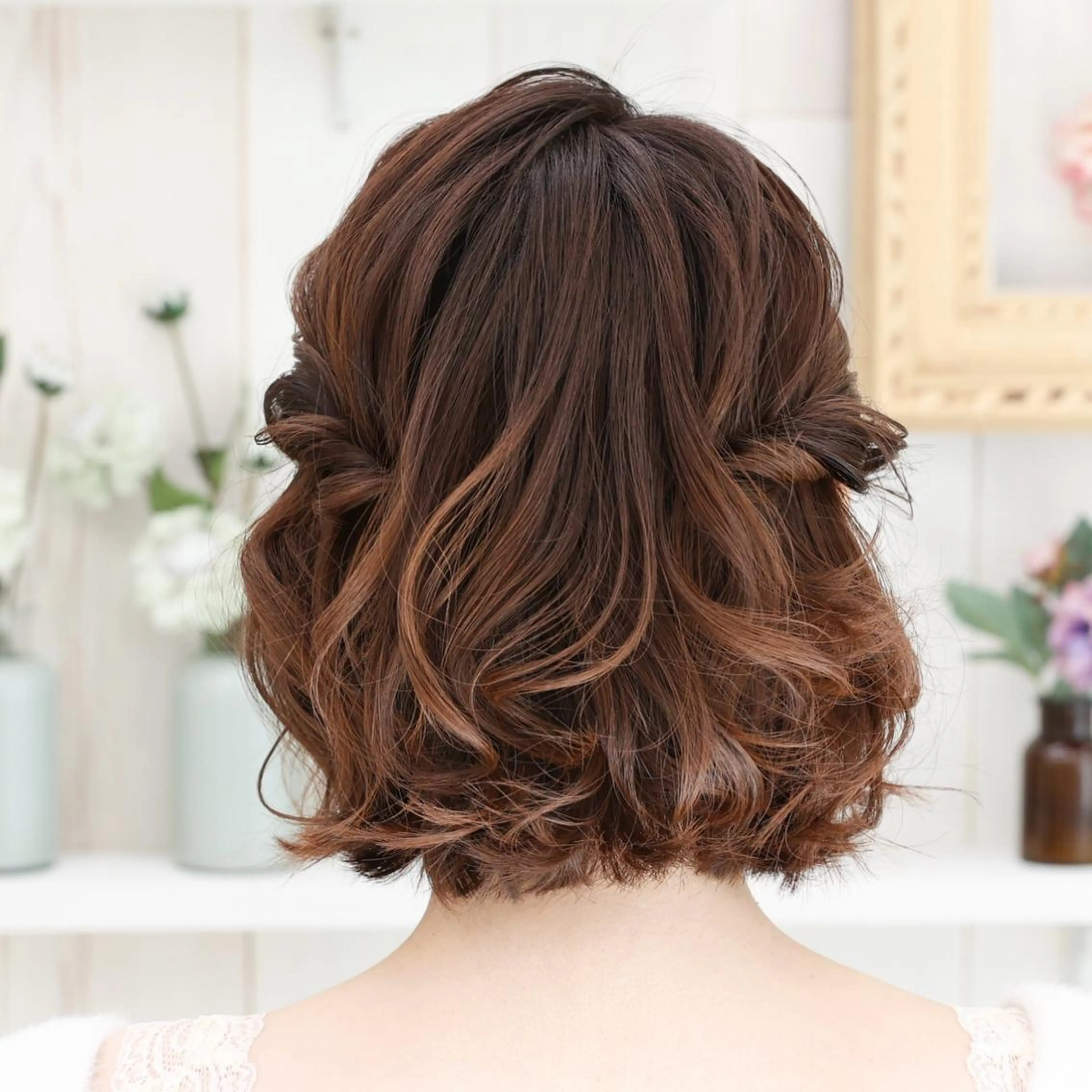 ショート ヘアアレンジ Studio taloのヘアスタイル