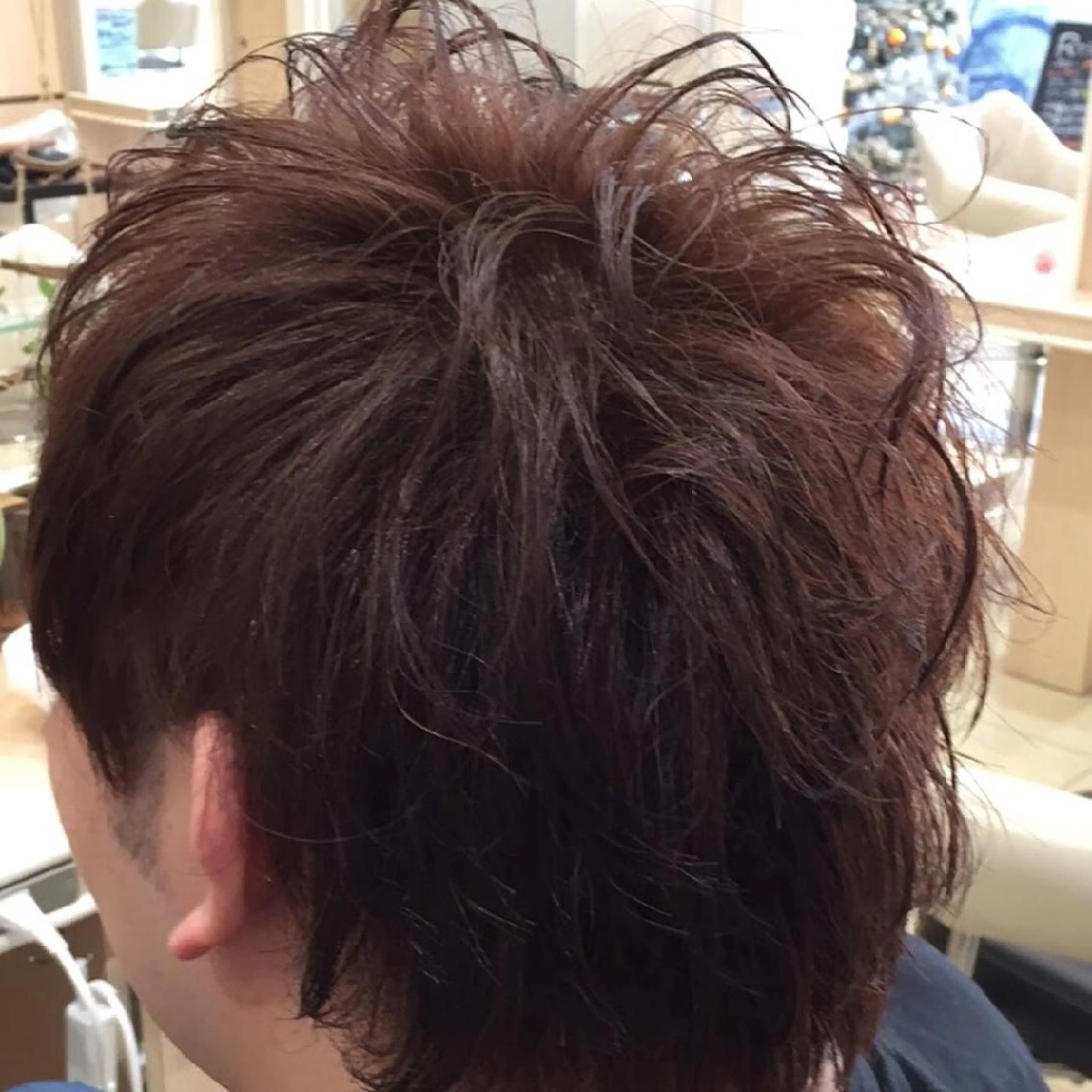 ショート メンズ カラー 山内 佐江子のヘアスタイル