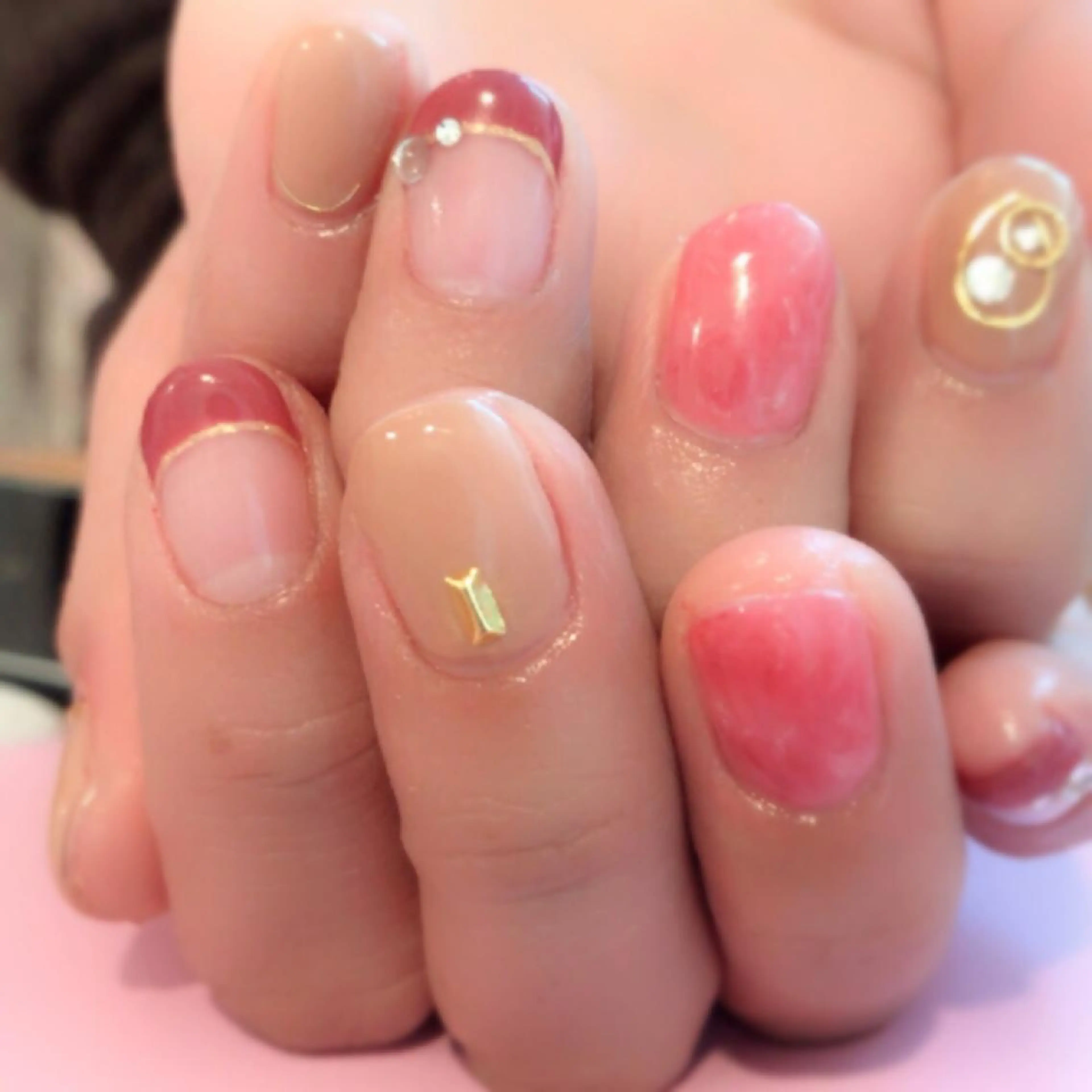 ネイル ハンドネイル Cherias nailのネイルデザイン