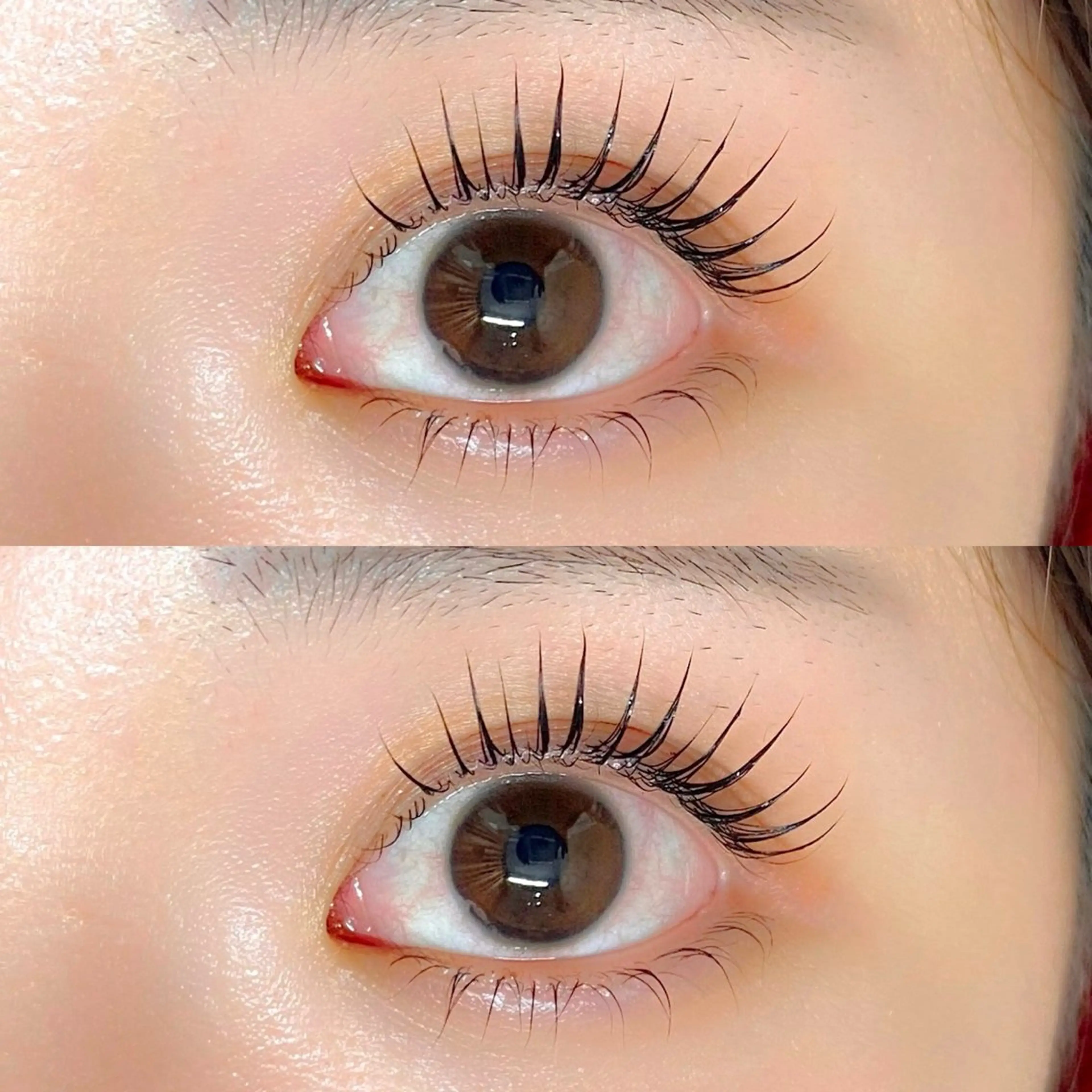 マツエク・マツパ 束感まつ毛 パリジェンヌラッシュリフト 下まつげエクステ マツパ meg .のマツエク・マツパデザイン