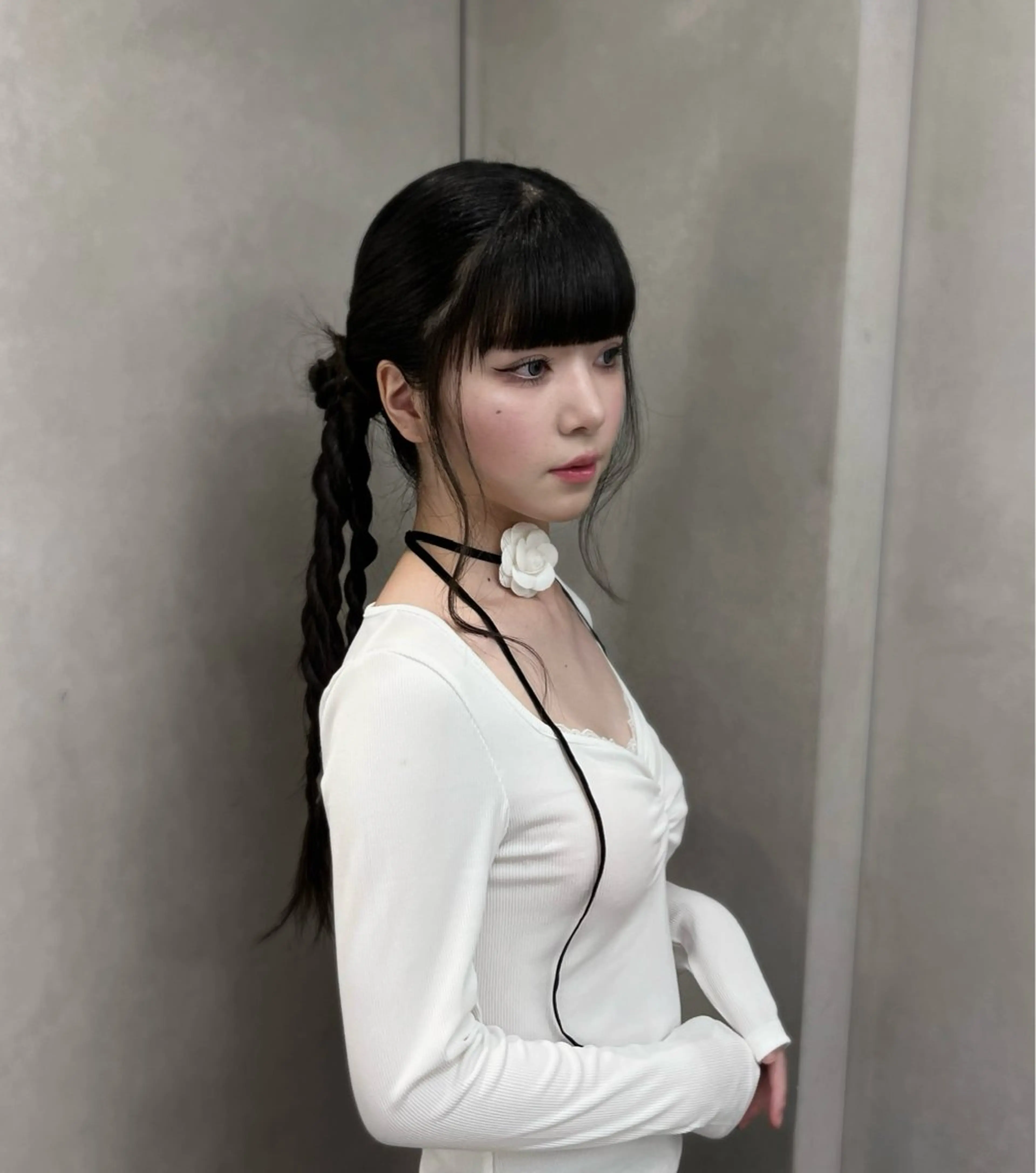 ヘアアレンジ ハイトーン ハイライ ト バレイヤージュのヘアスタイル