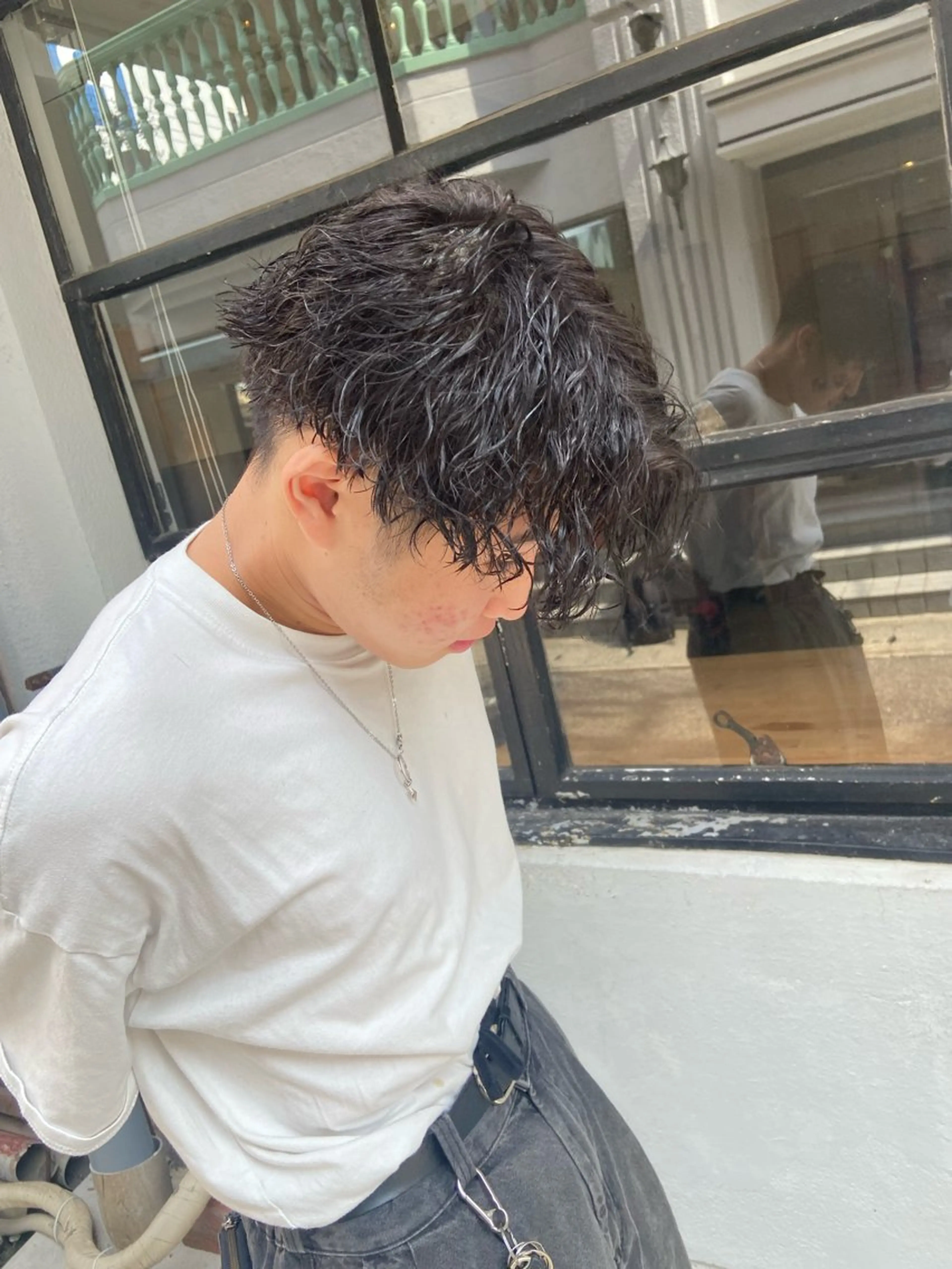 💈メンズ限定💈【カット＋ツイストスパイラルパーマ＋ケアトリートメント】の写真
