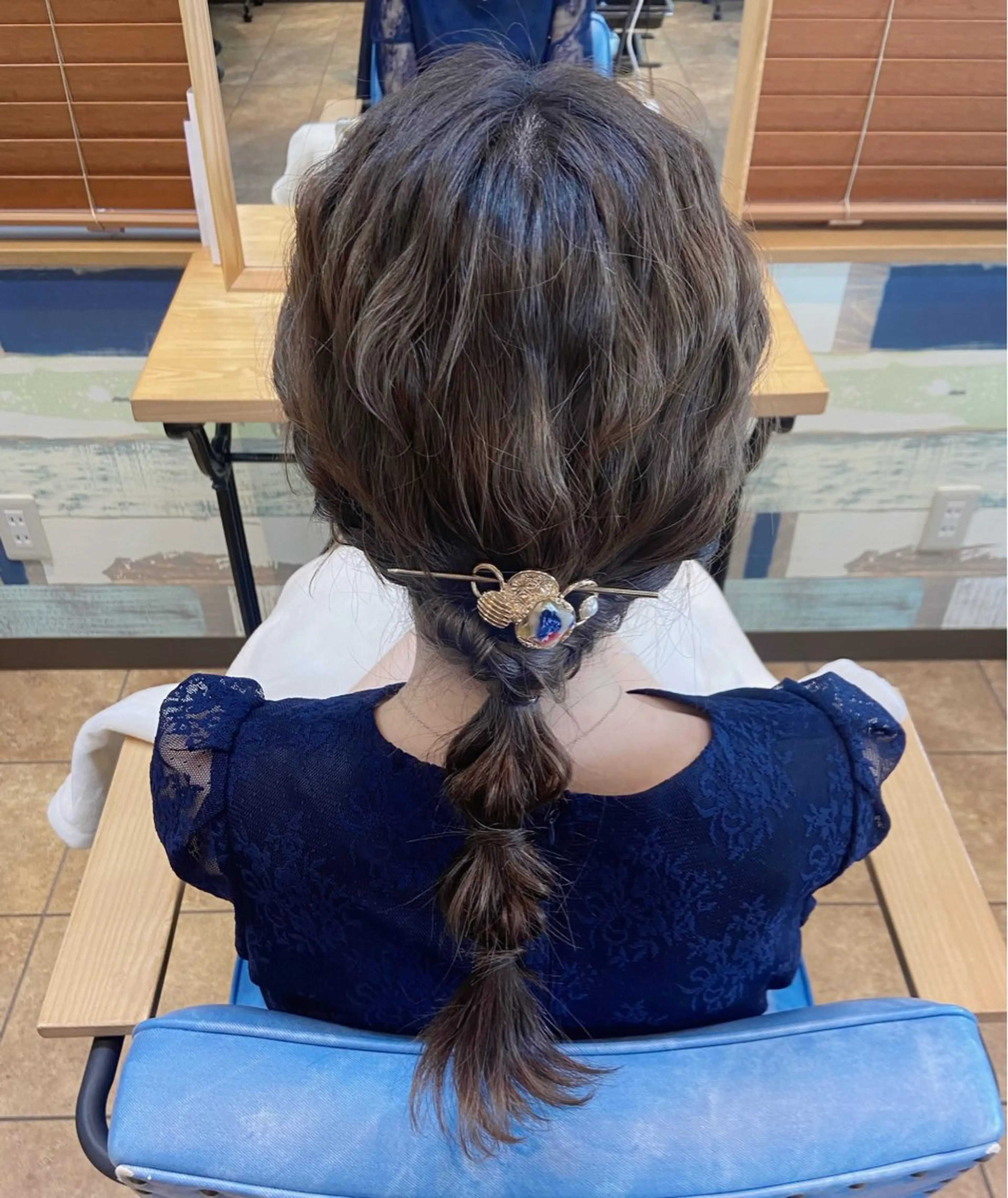 ヘアセットの写真