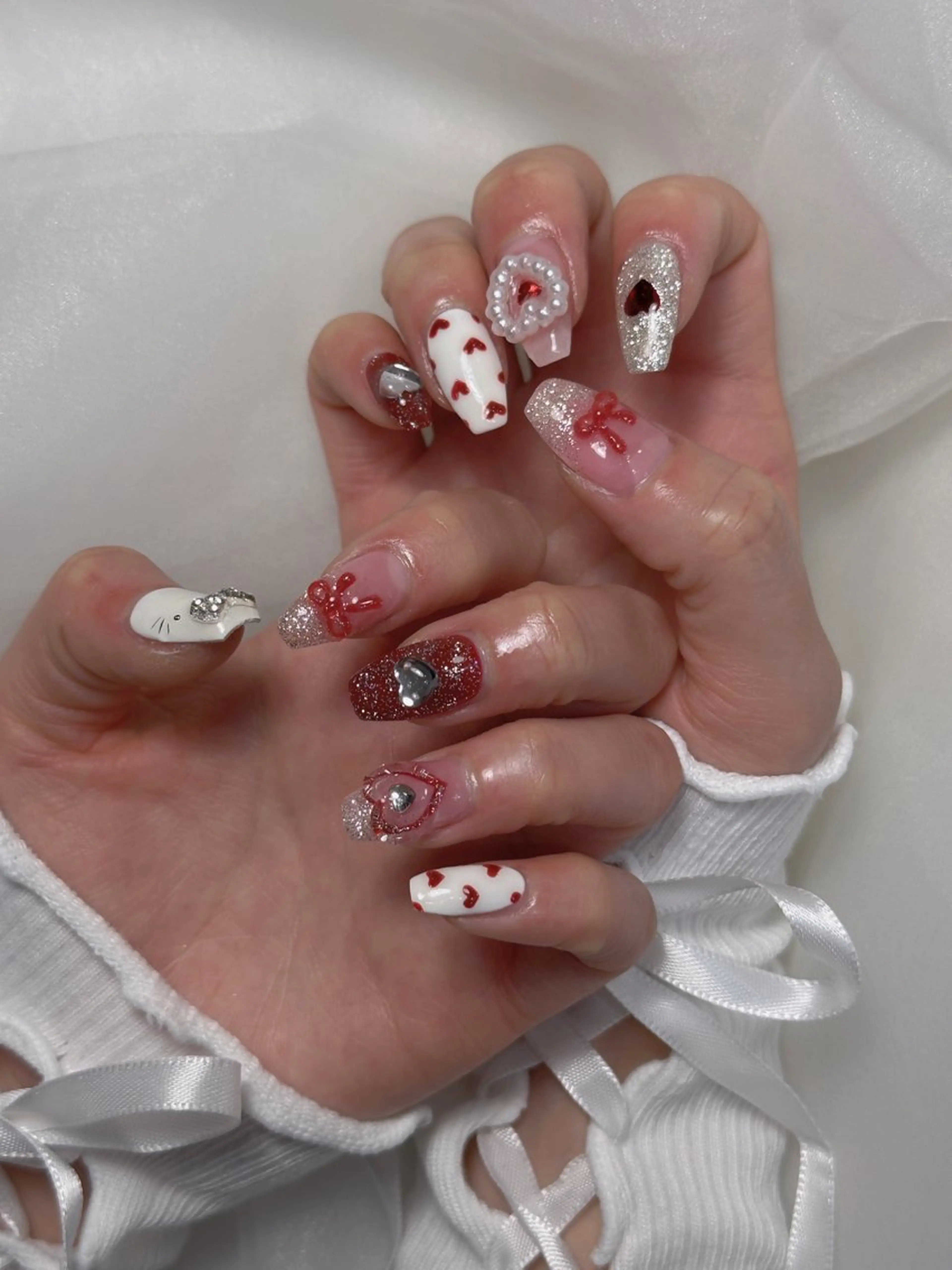 ネイル 🩵ニヨ ネイル ☁️のネイルデザイン