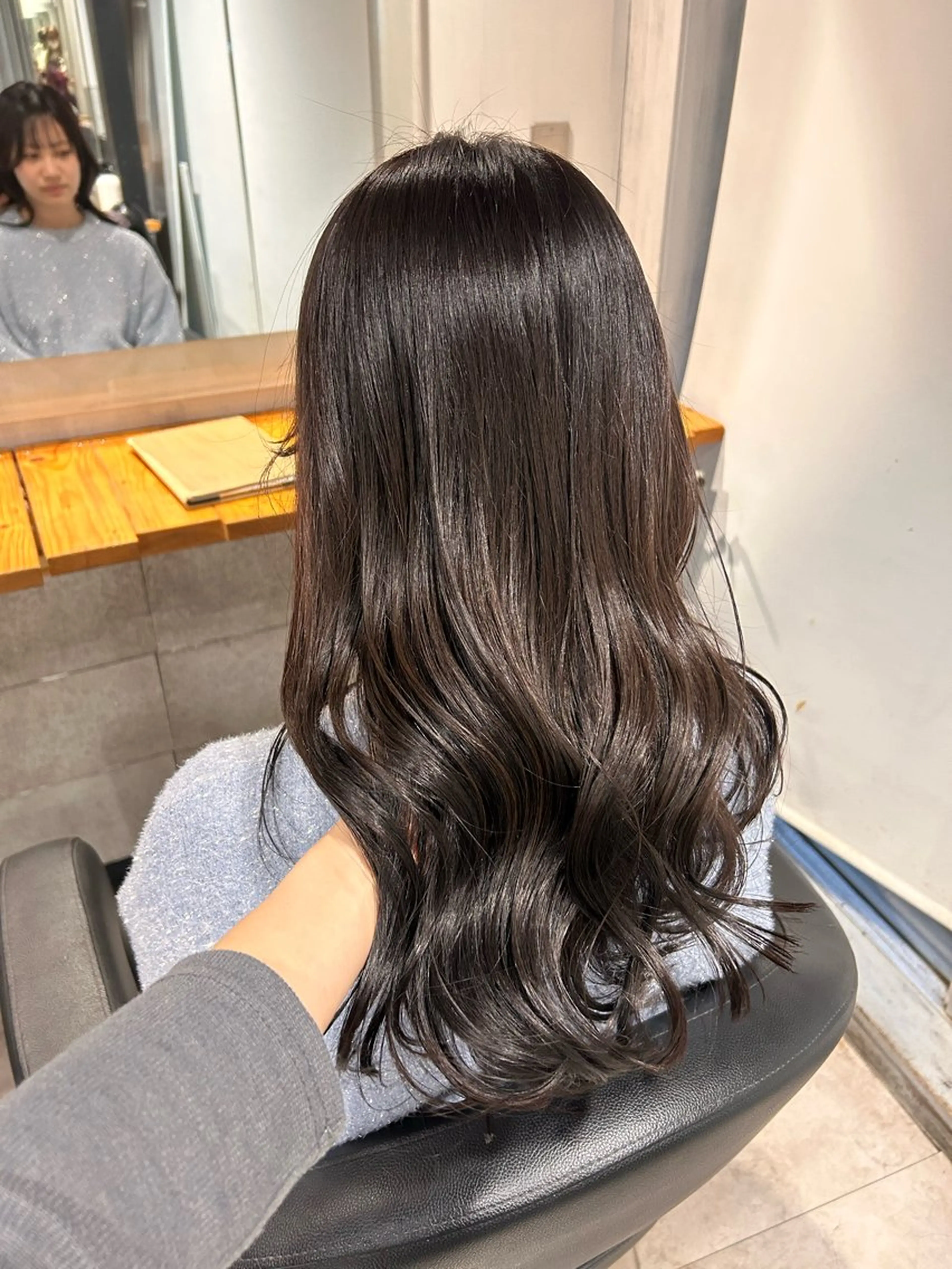 ロング カット ヘアカラー ヘッドスパ 韓国Style♡ Nanami🇰🇷のヘアスタイル