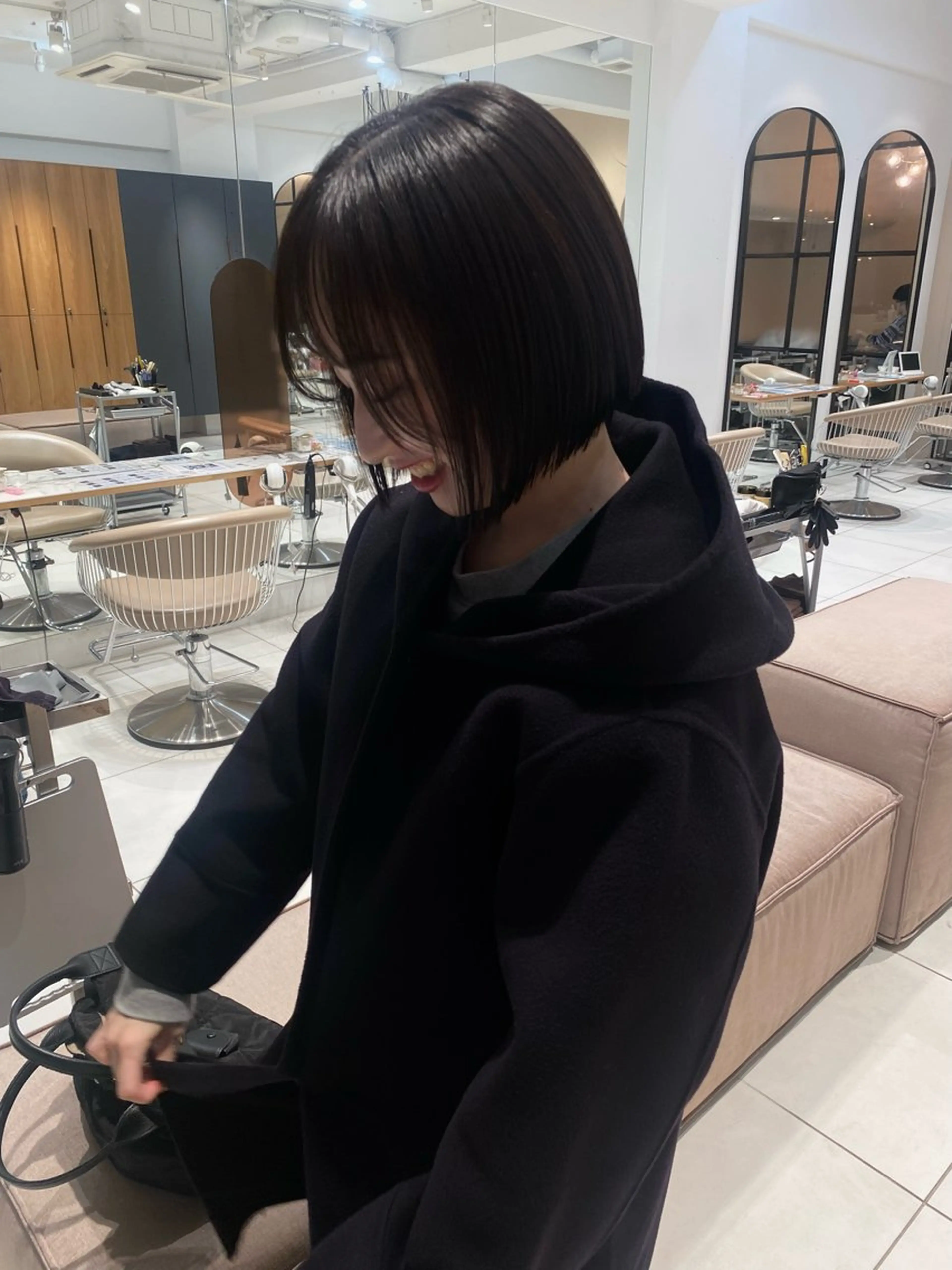 ショート ボブ カット YUMA /ボブ/艶カラーのヘアスタイル