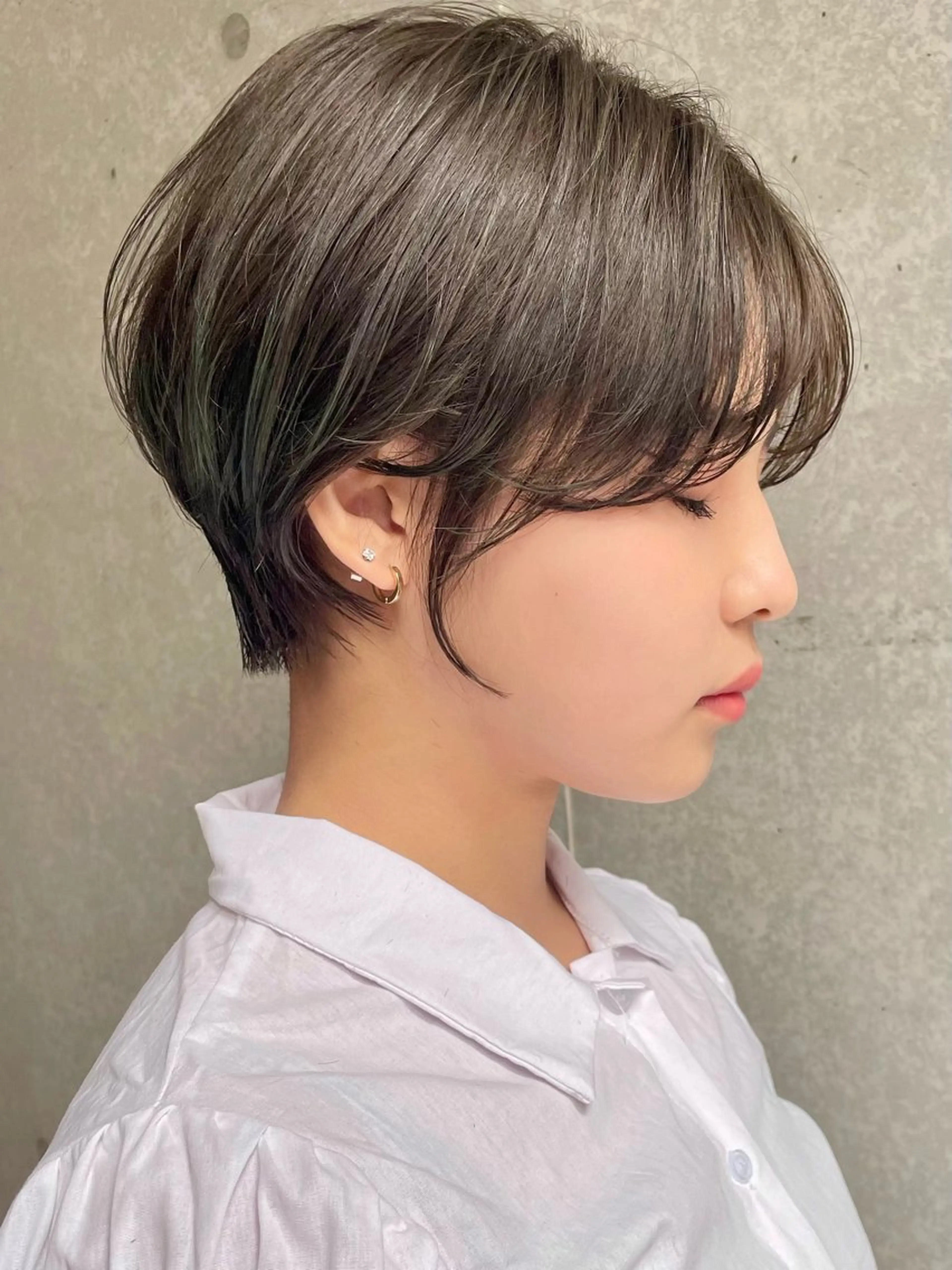 ショート ショートボブ 丸みショート ボブ ショートヘア ショートボブ/ ショート/しんやのヘアスタイル