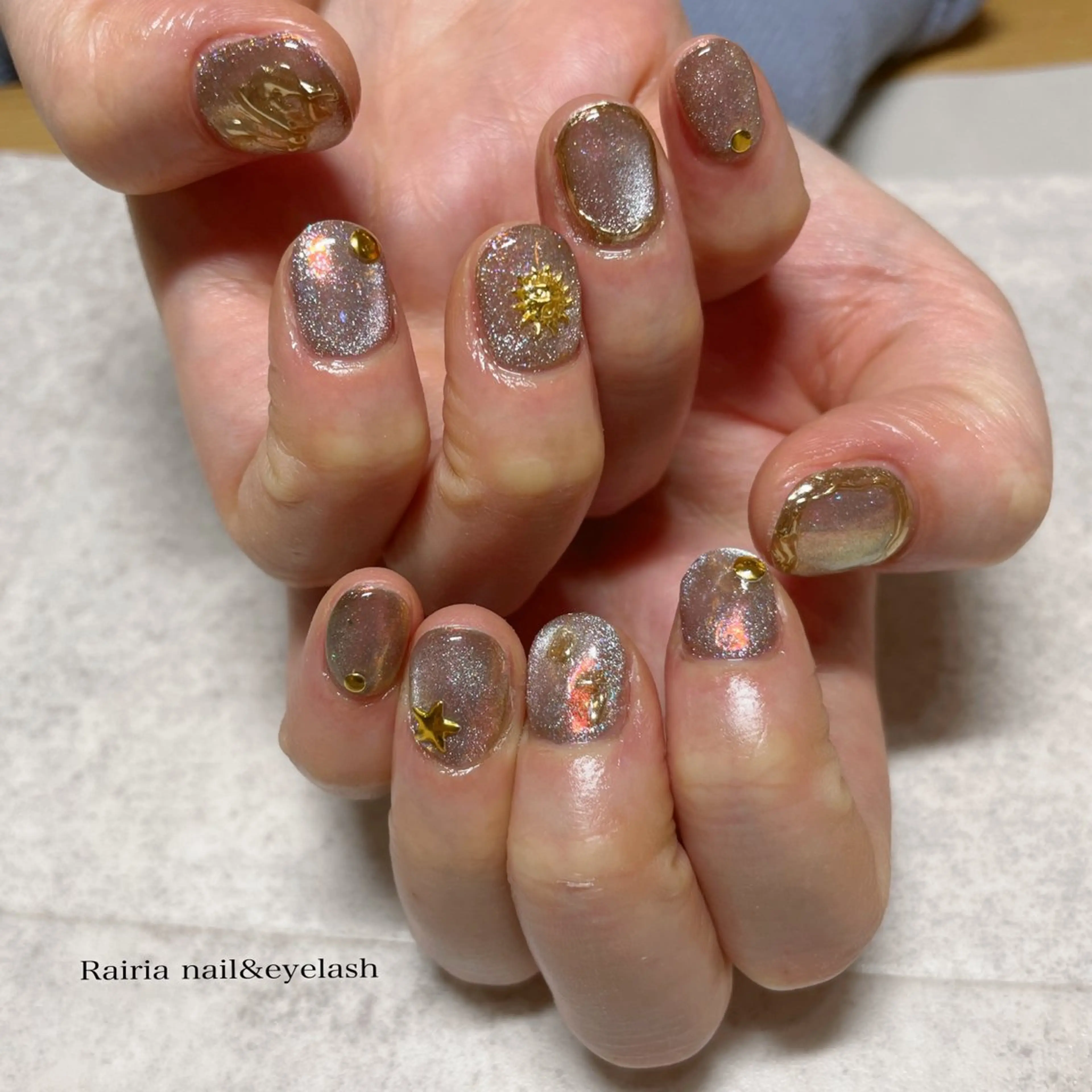 ネイル 持ち込み ハンドネイル Rairia nail&eyelash小岩店所属・Rairianail 小岩店のネイルデザイン