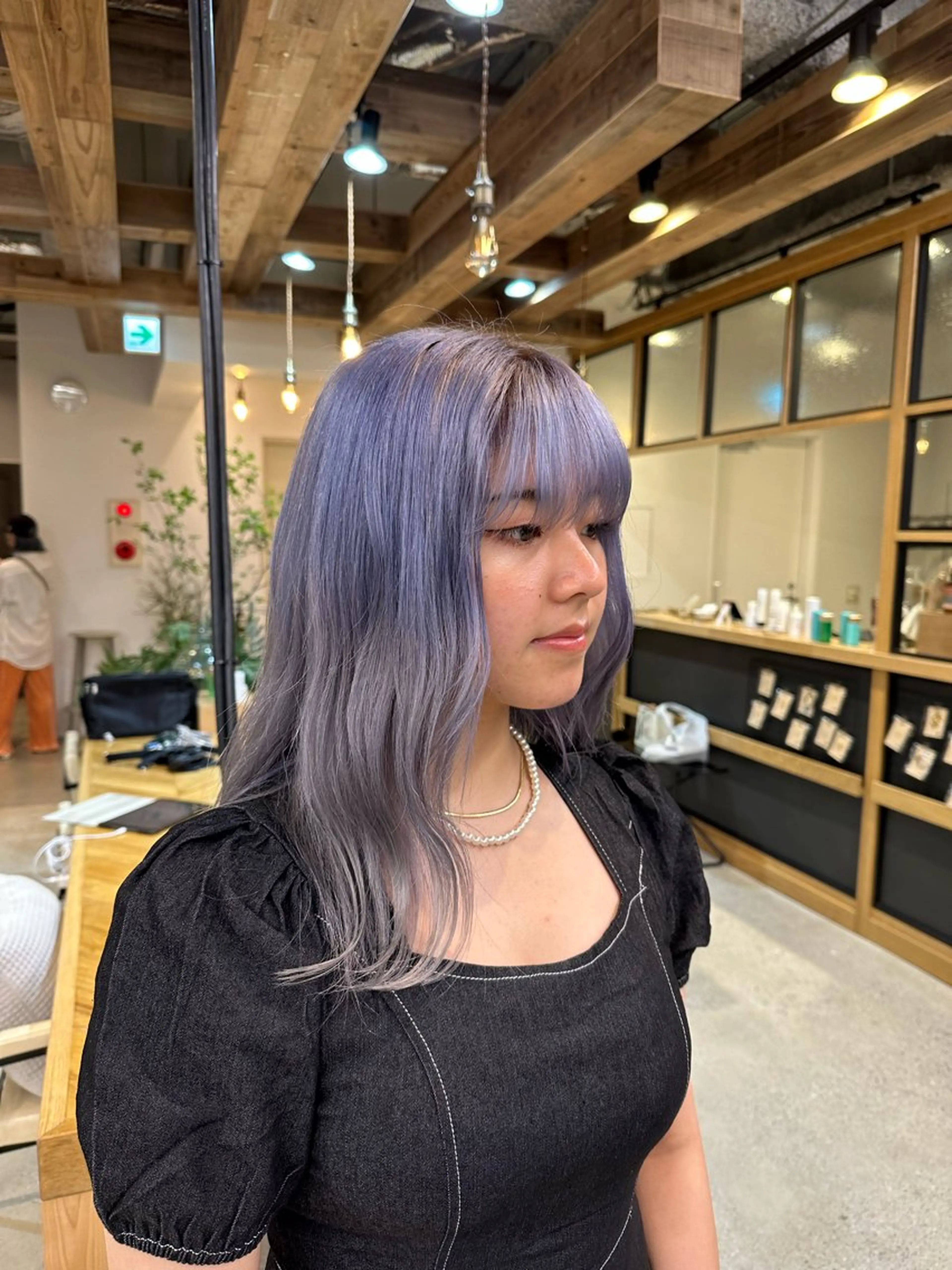 カラー ブリーチ ラベンダーカラー Lafith hair clan所属・Lafith本通店/ SARAのヘアスタイル