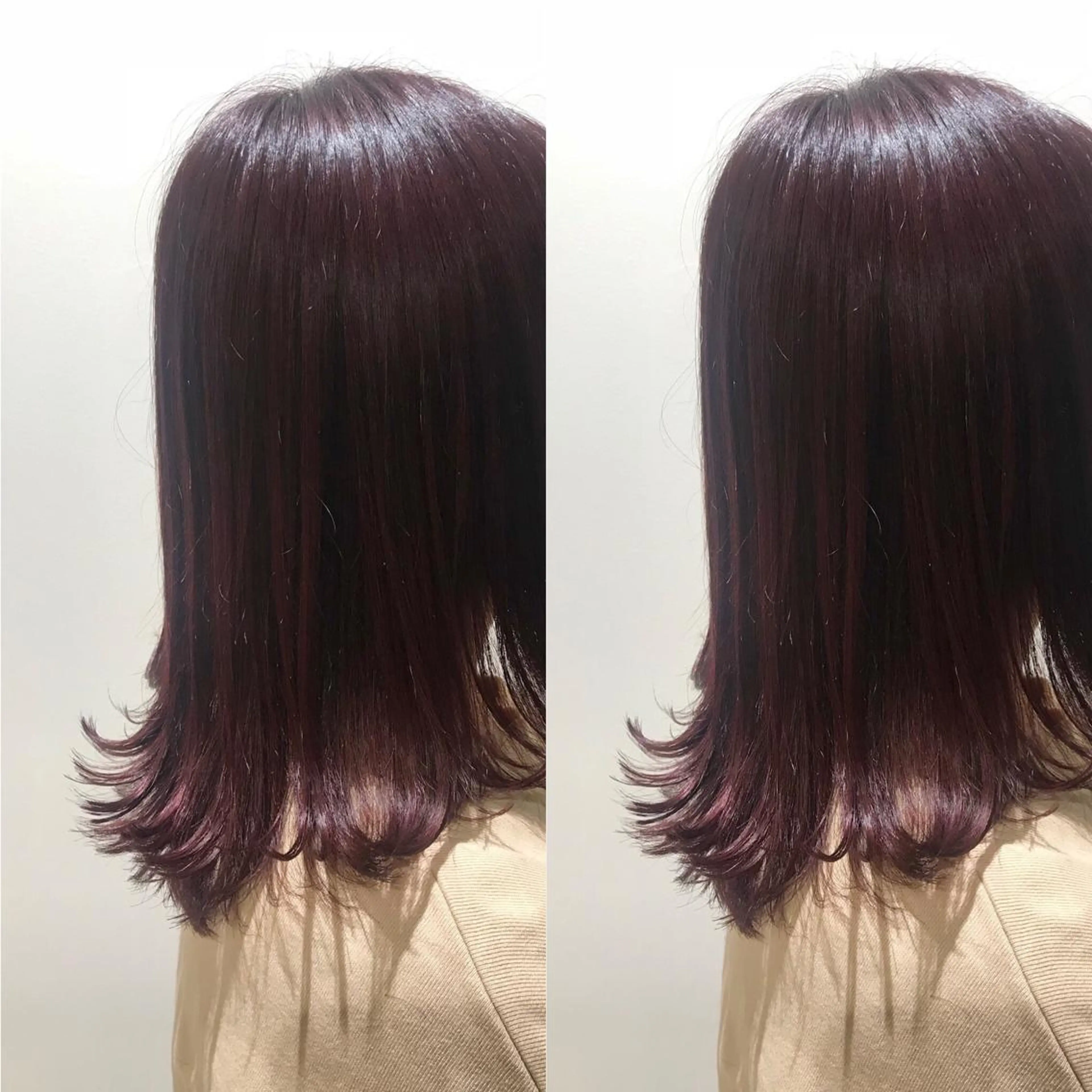 ミディアム カラー ヘアカラー ヘッドスパ SALOWIN所属・小栗 麻衣のヘアスタイル