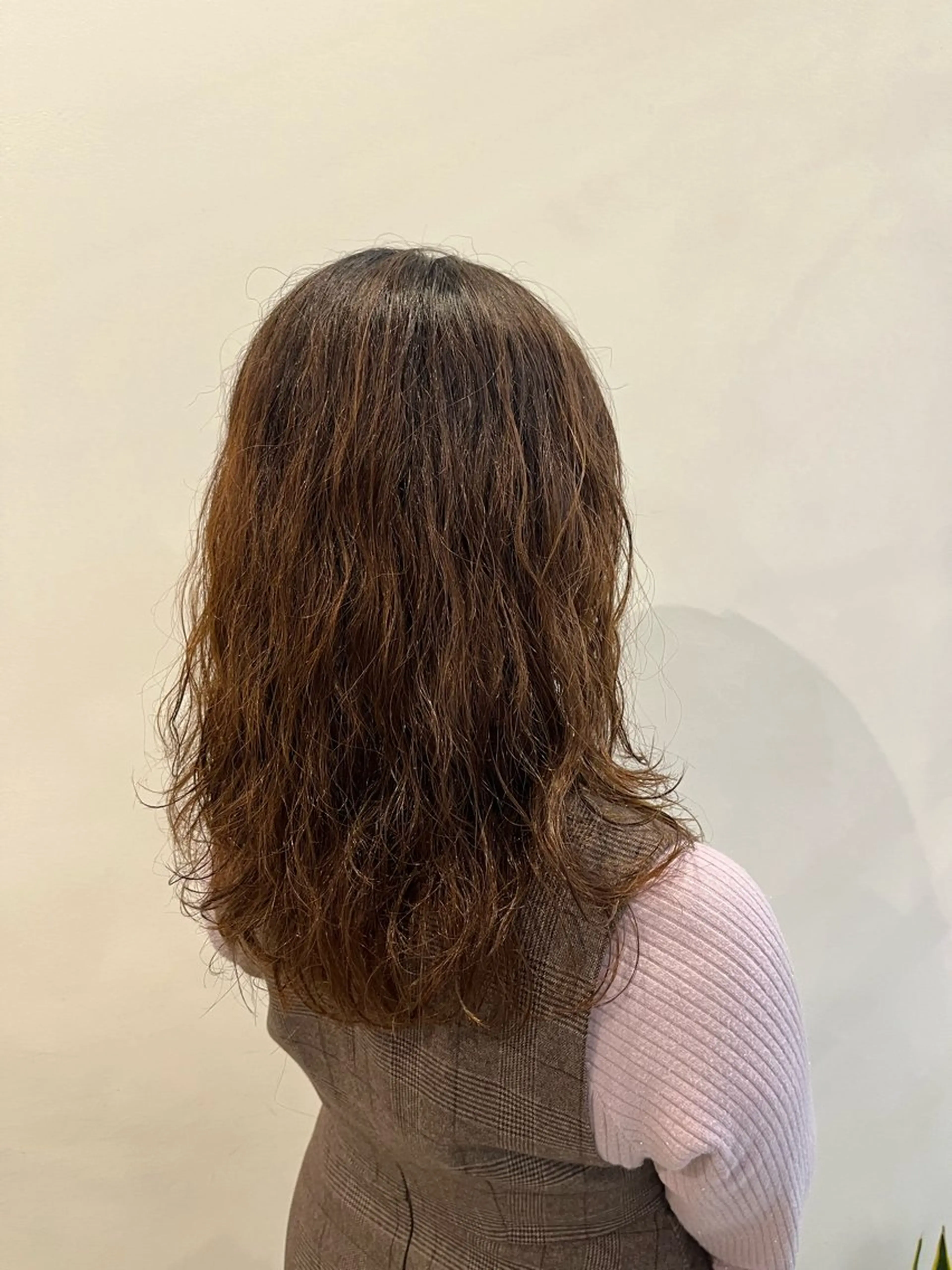 パーマ デジタルパーマ レイヤーカット🦢 sayaのヘアスタイル