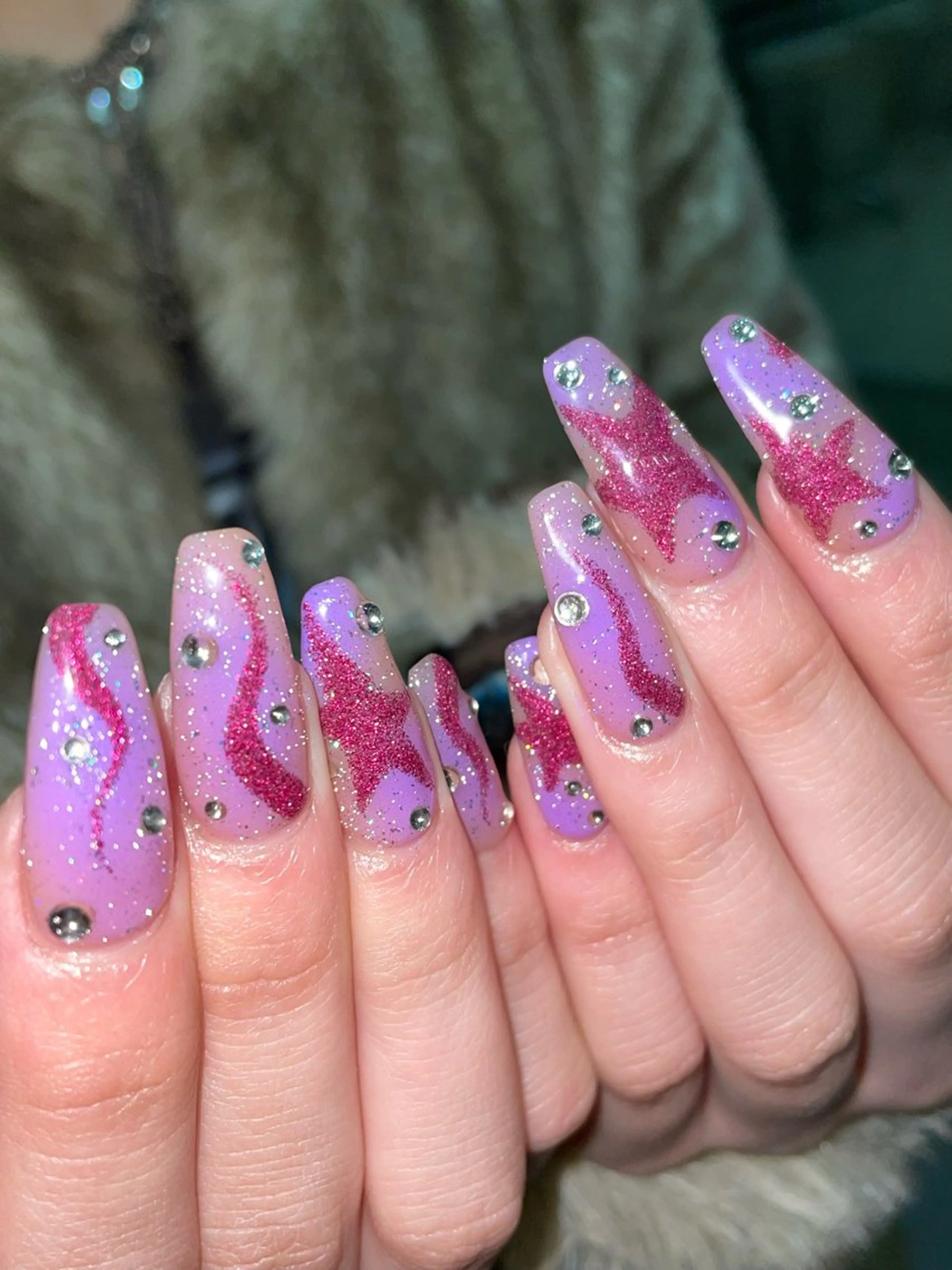 💖【オフ有り】パラジェルネイル持ち込みデザインOK❕長さだし10本アートし放題(ドライケア付き!)💖の写真