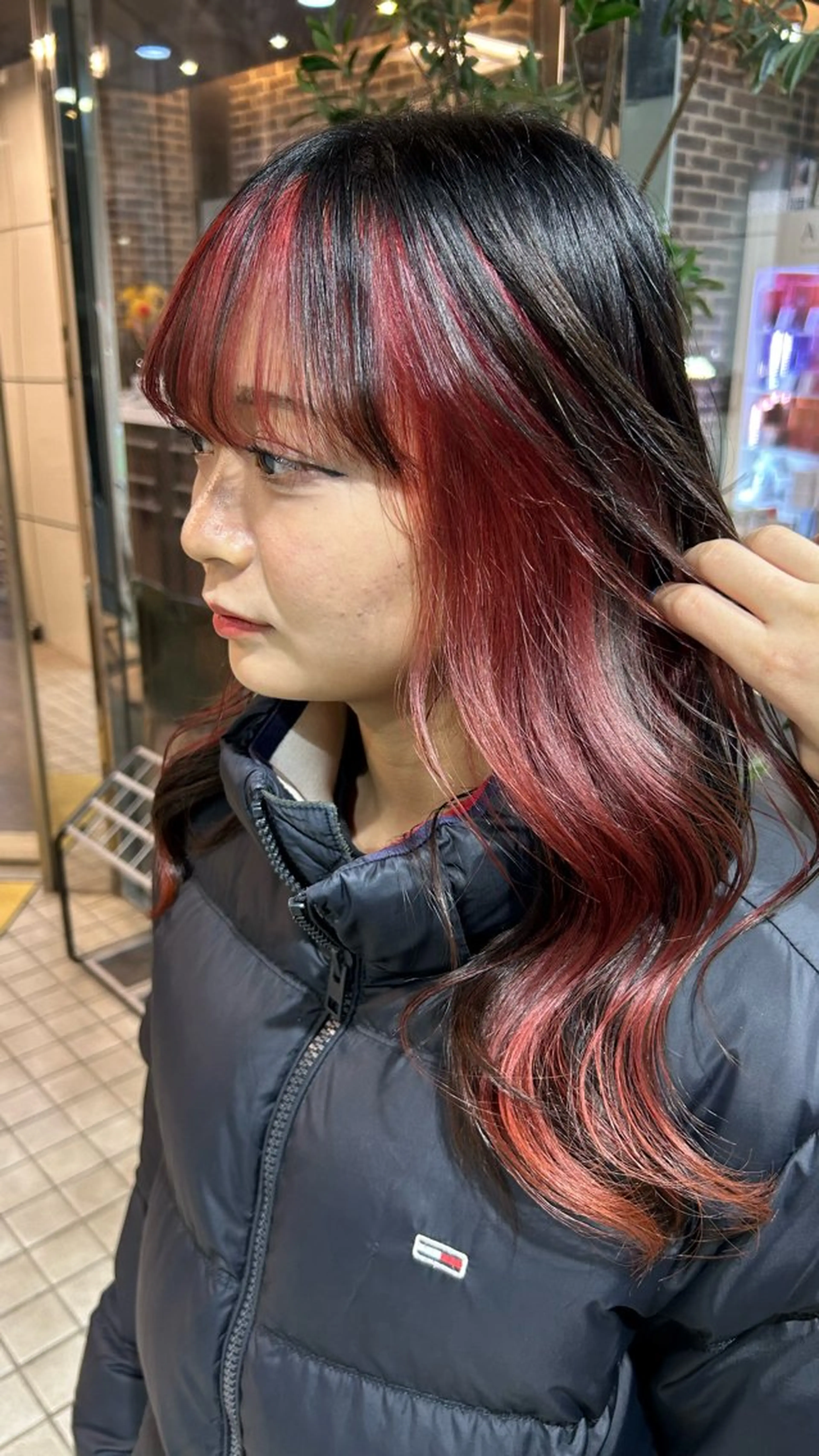 ロング カラー ブリーチ ケアブリーチ 透明感カラー デザインカラー ダブルカラー ヘアカラー ハイトーン/マツエク AYAKA🌙のヘアスタイル