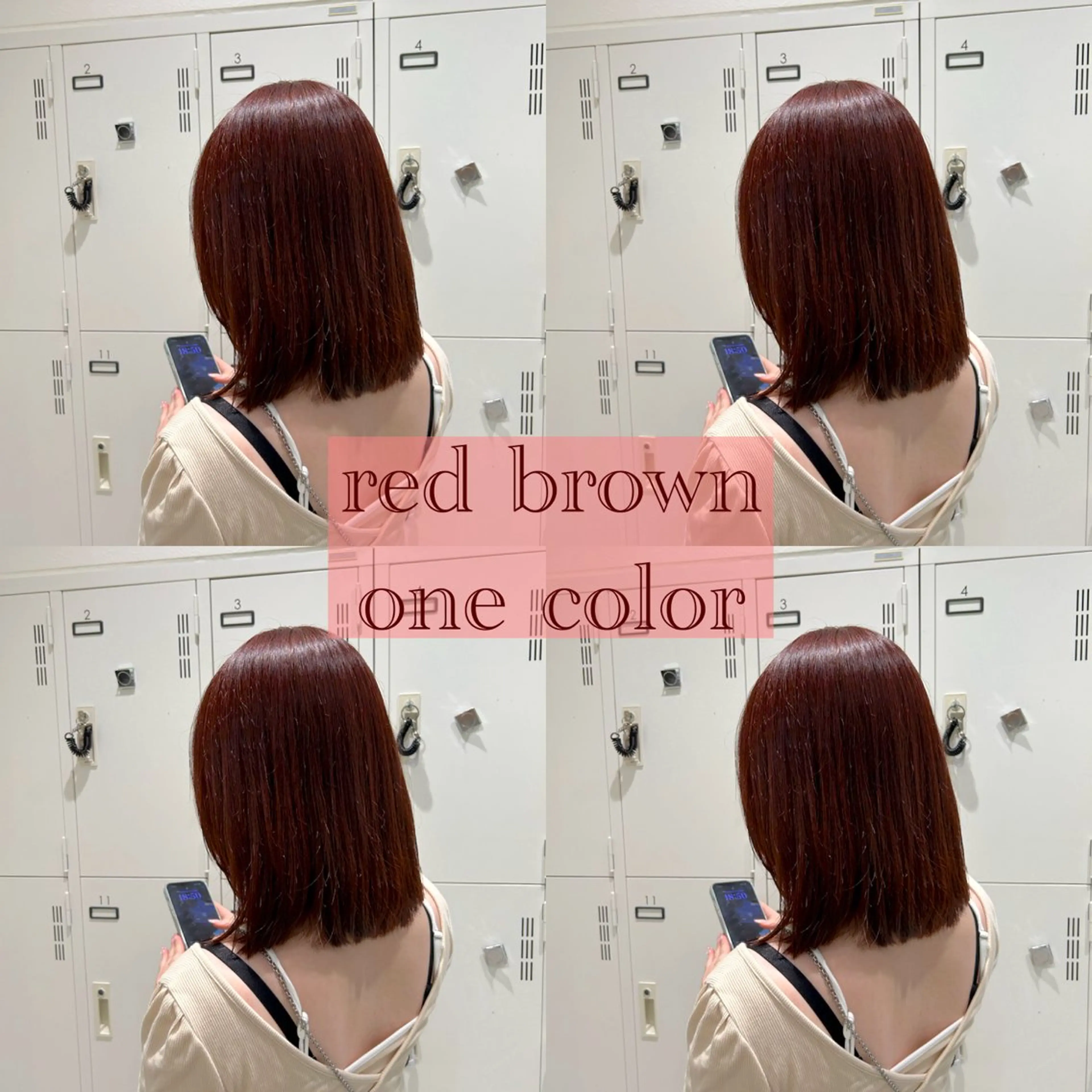 ミディアム カラー ヘアカラー ピンクカラー🎀/ ミルクティー🍼花音のヘアスタイル