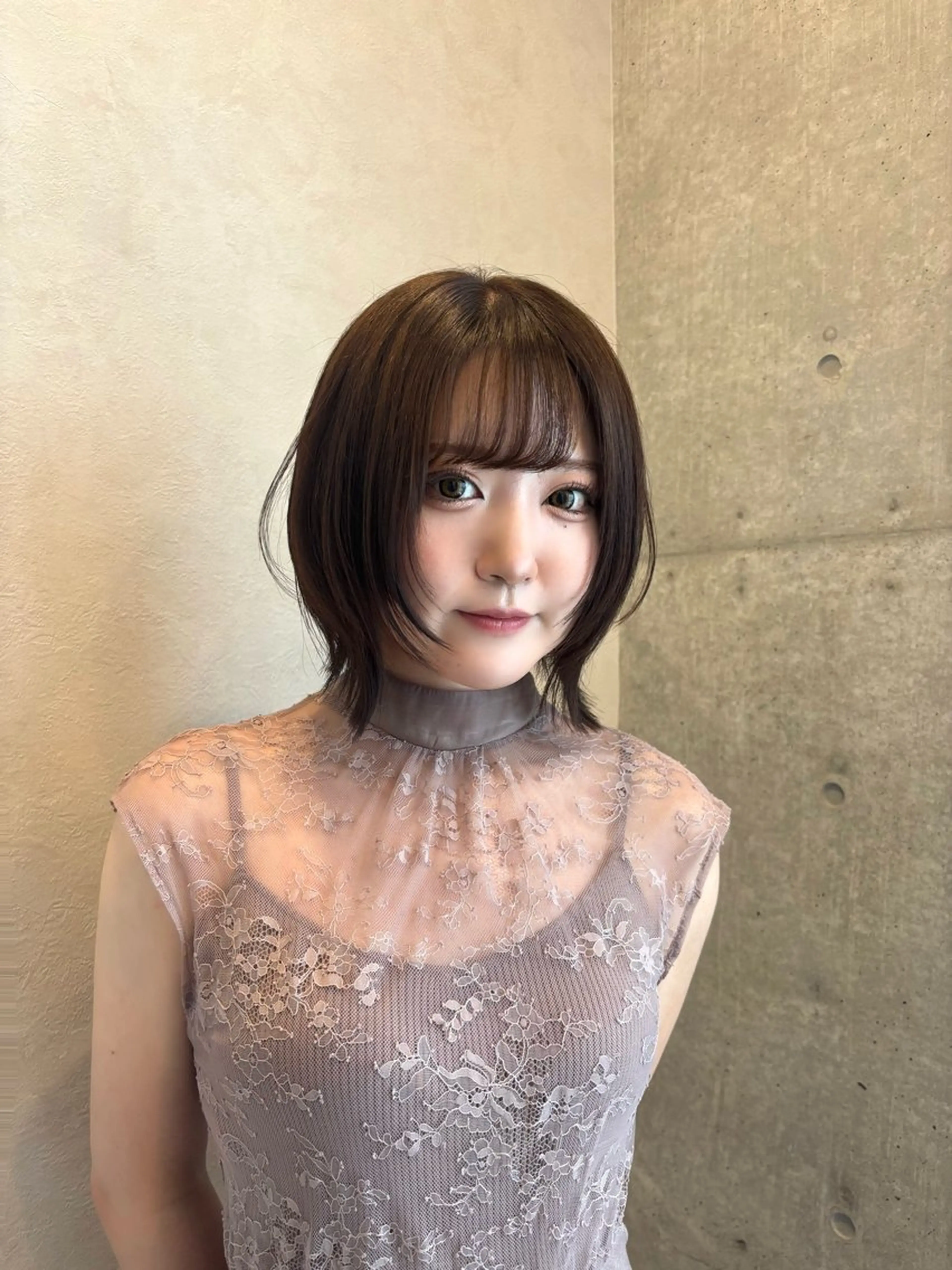 ショート Fuka/レイヤー /艶カラーのヘアスタイル