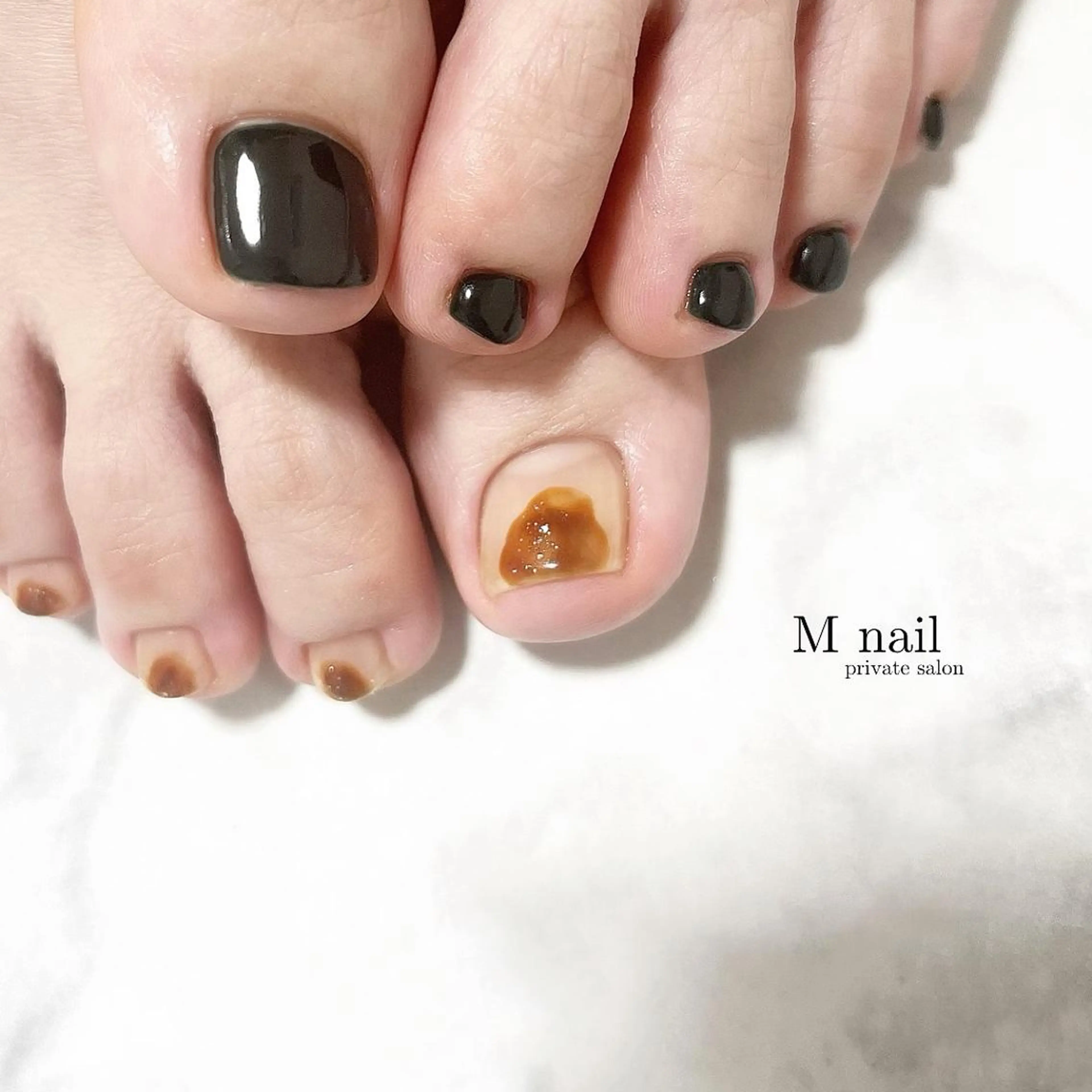 ネイル フットネイル M　nail所属・M nailのネイルデザイン