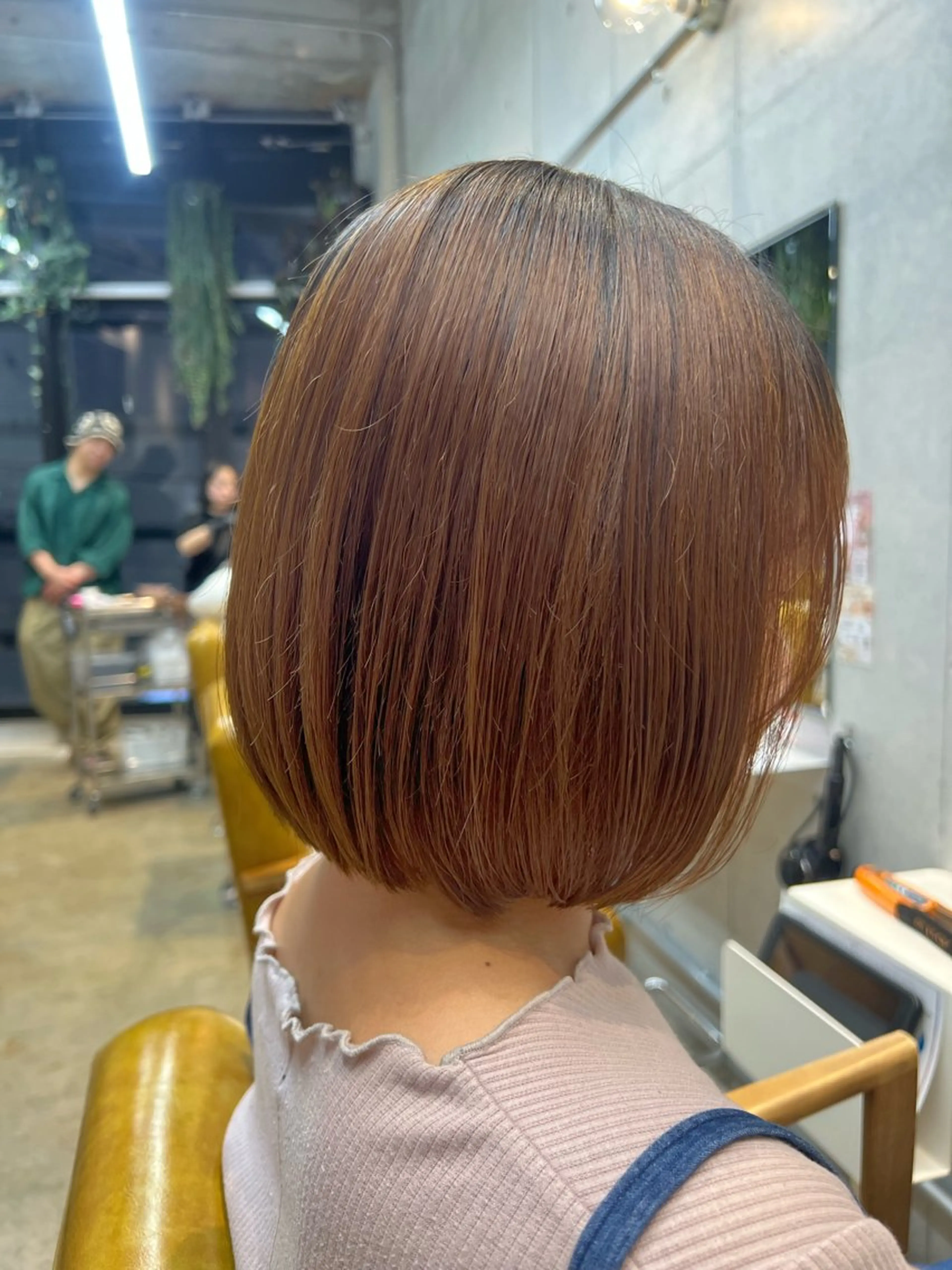 ミディアム カコ/レイヤーカット ヘアアレンジのヘアスタイル