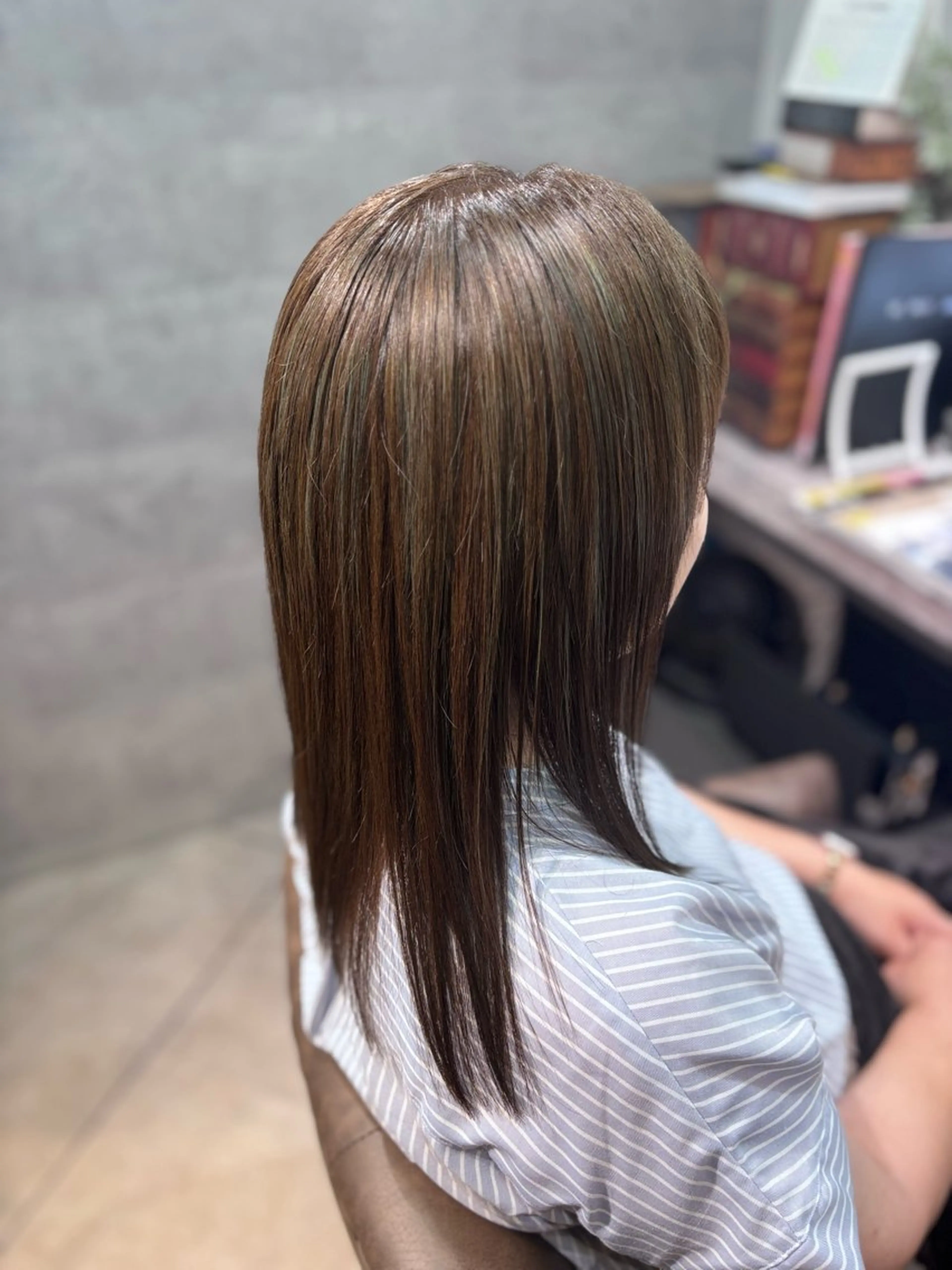 ロング カット 縮毛矯正 トリートメント CALME BOITE NaoHair所属・Ｎao （ﾅｫ）のヘアスタイル