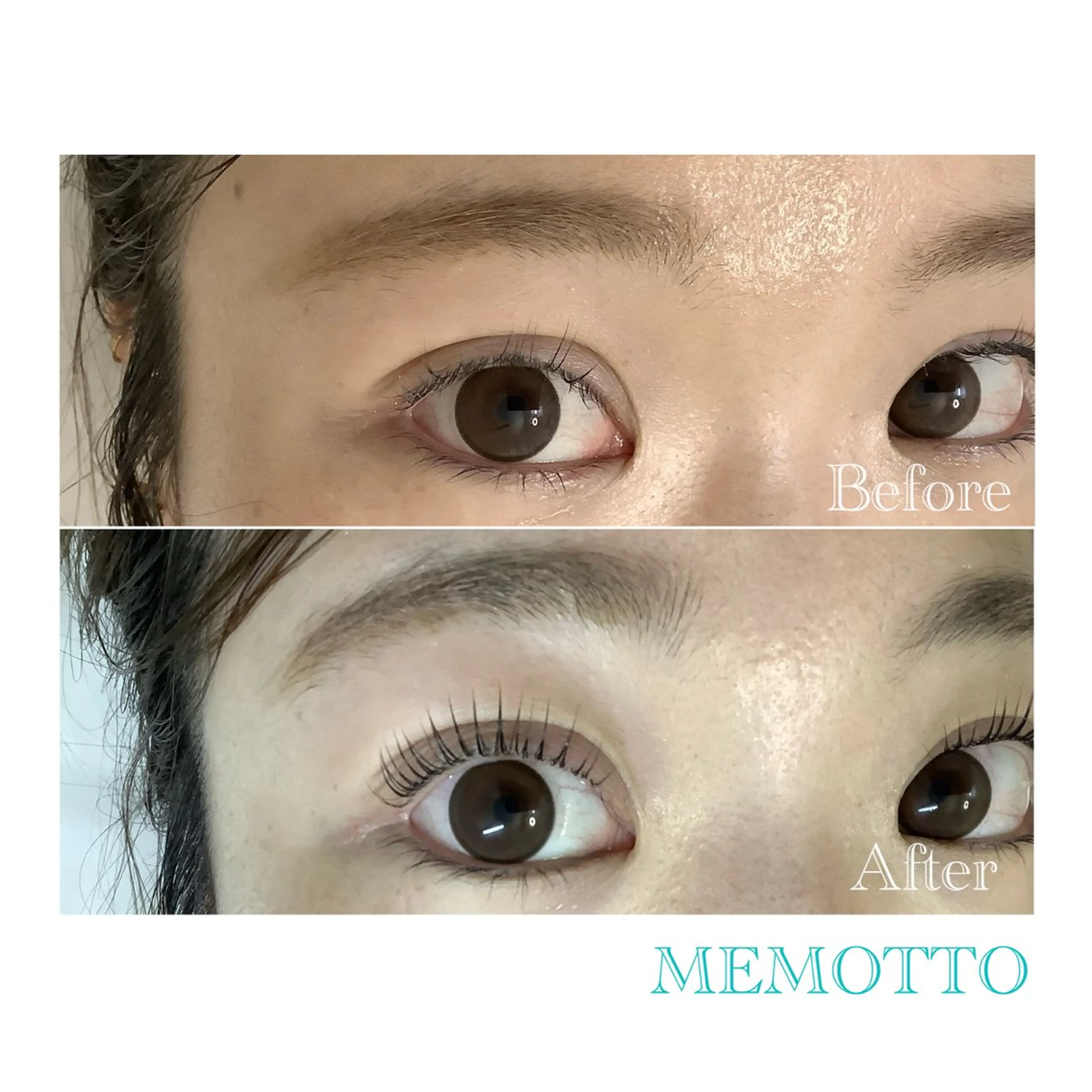 マツエク・マツパ 一重×まつ毛パーマ マツパ MEMOTTO CHIHIROのマツエク・マツパデザイン