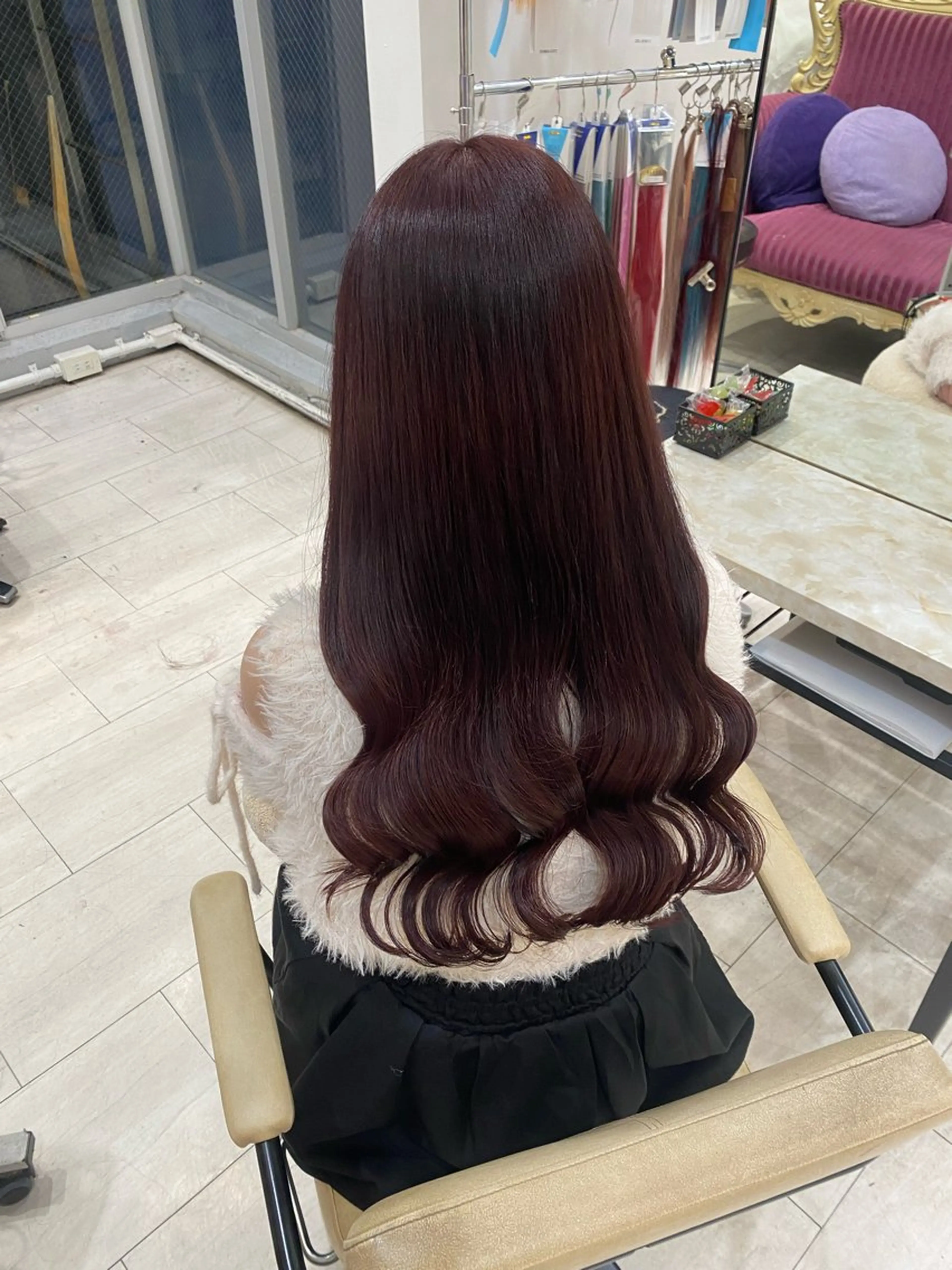 ✨️🎀 ケアカラー+高保湿3stepトリートメント 🎀✨️ ロング料金なし💎の写真