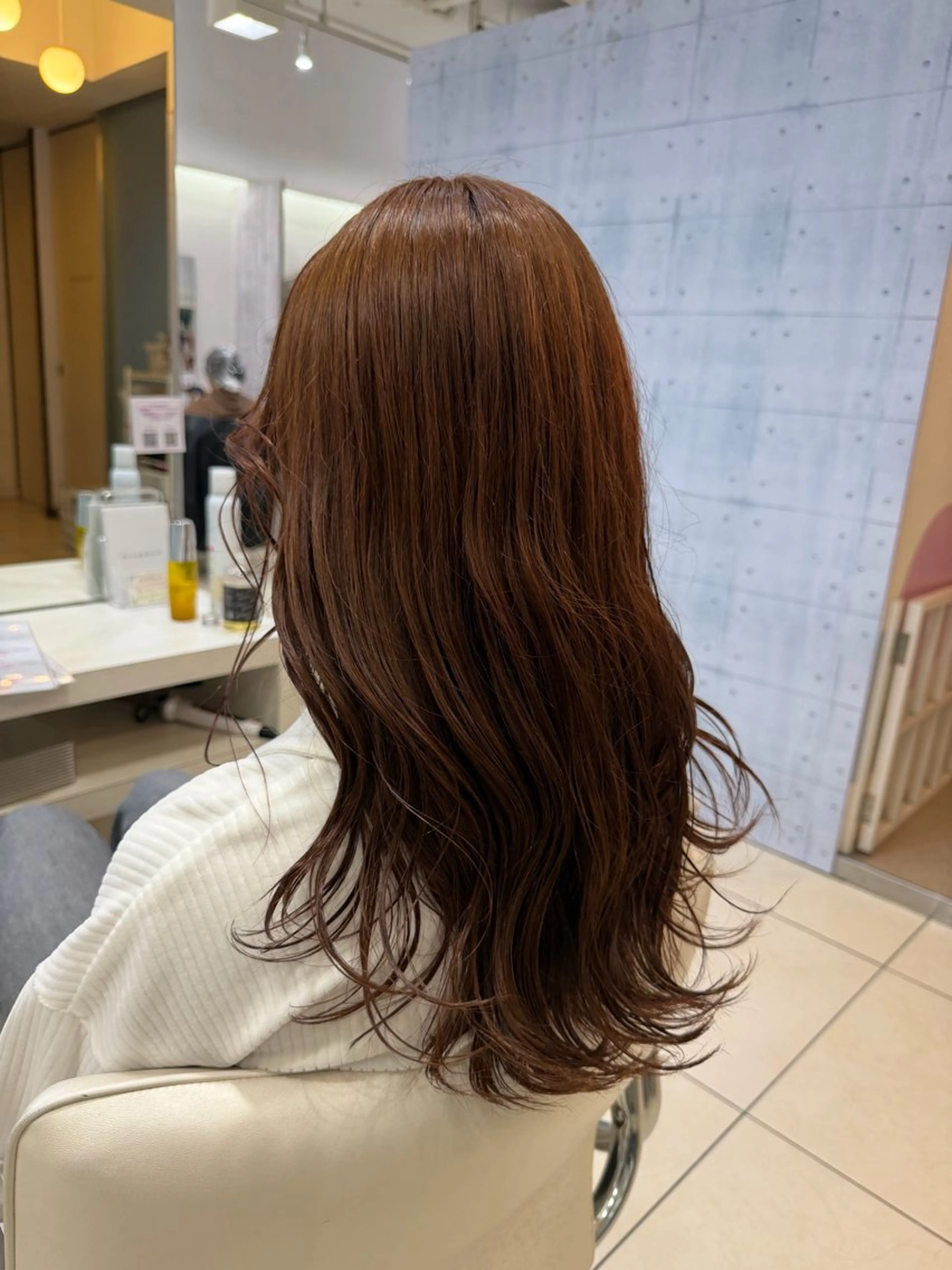 ロング カラー ベージュカラー ブリーチ ダブルカラー ブリーチなしカラー カット ヘアカラー 🌿白髪ぼかし 山岸樹璃🌿のヘアスタイル