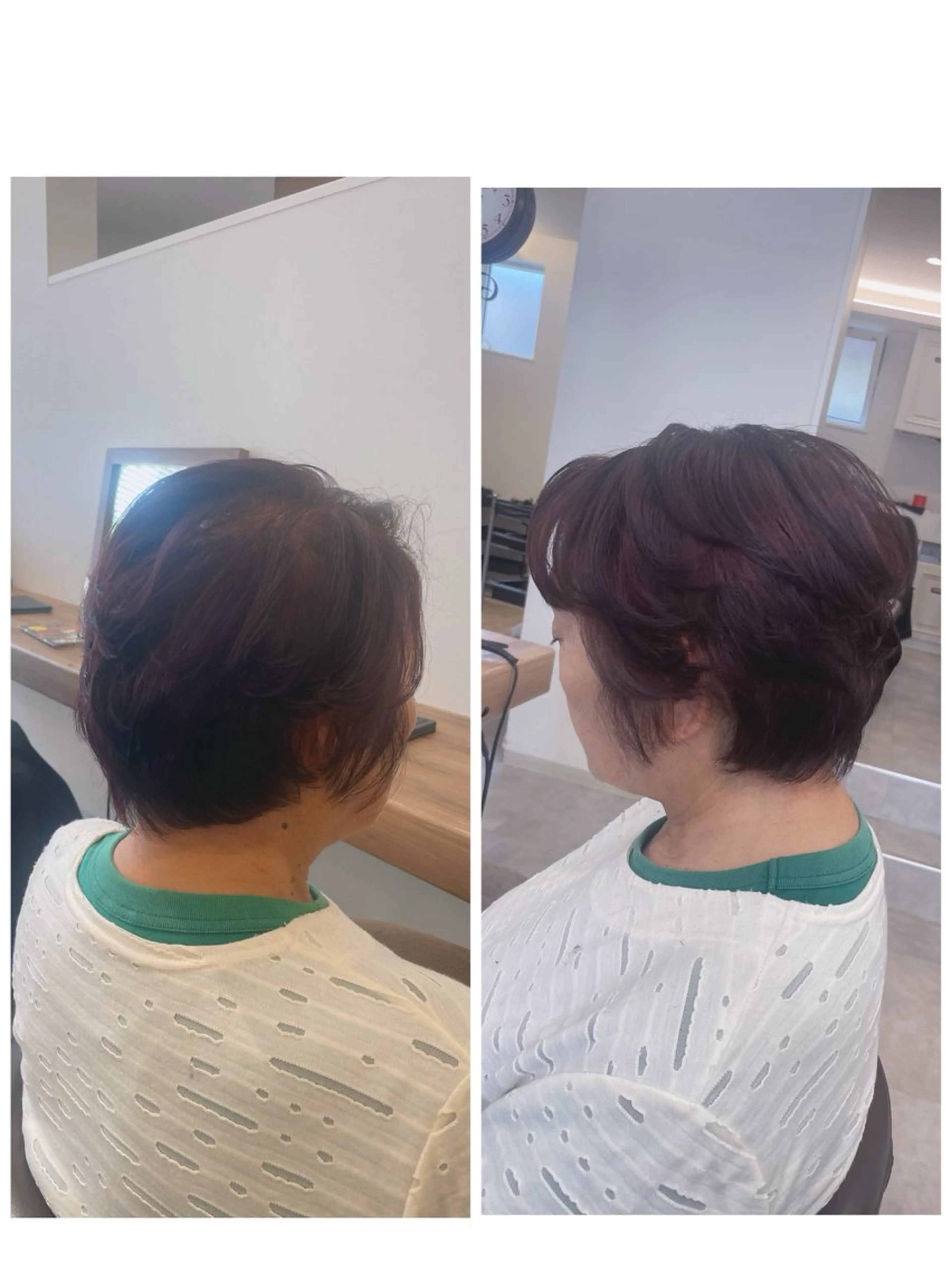 ショート カラー カット ヘアカラー riddle hair(駒生)所属・山越 美裕樹のヘアスタイル