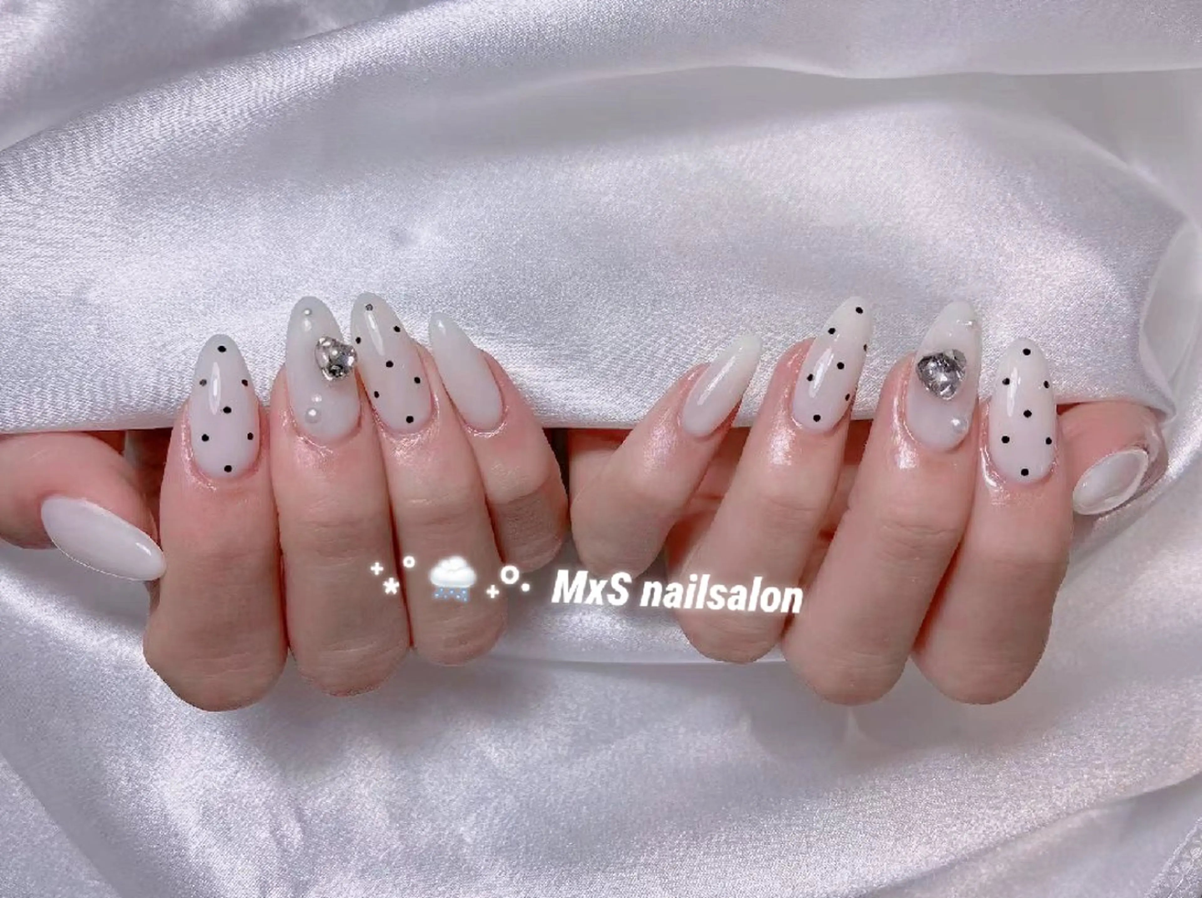 ネイル ハンドネイル MxS Nail 【長さだし/フィルイン/マグネット/ワンホンネイル/韓国ネイル/パラジェル】所属・M×S Nail みなのネイルデザイン