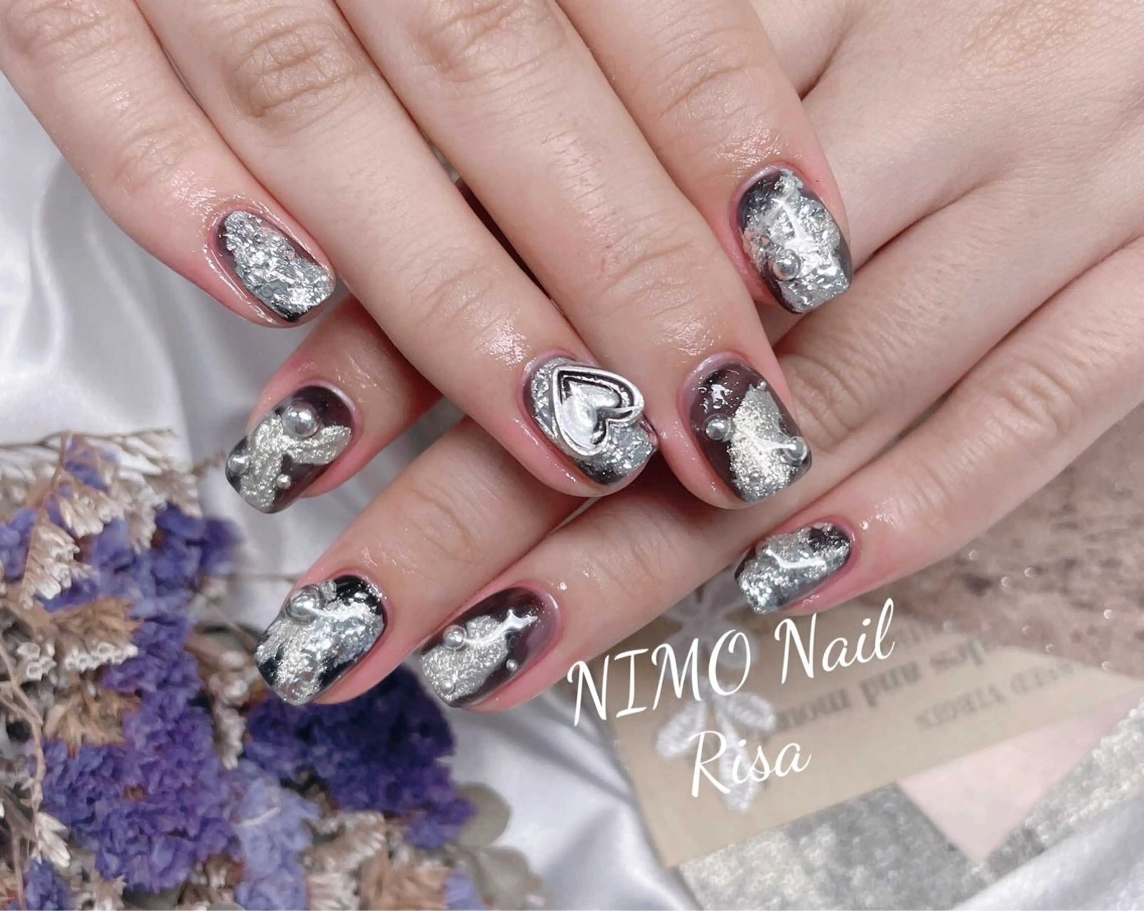 ネイル ハンドネイル RI SA☀️ リサのネイルデザイン