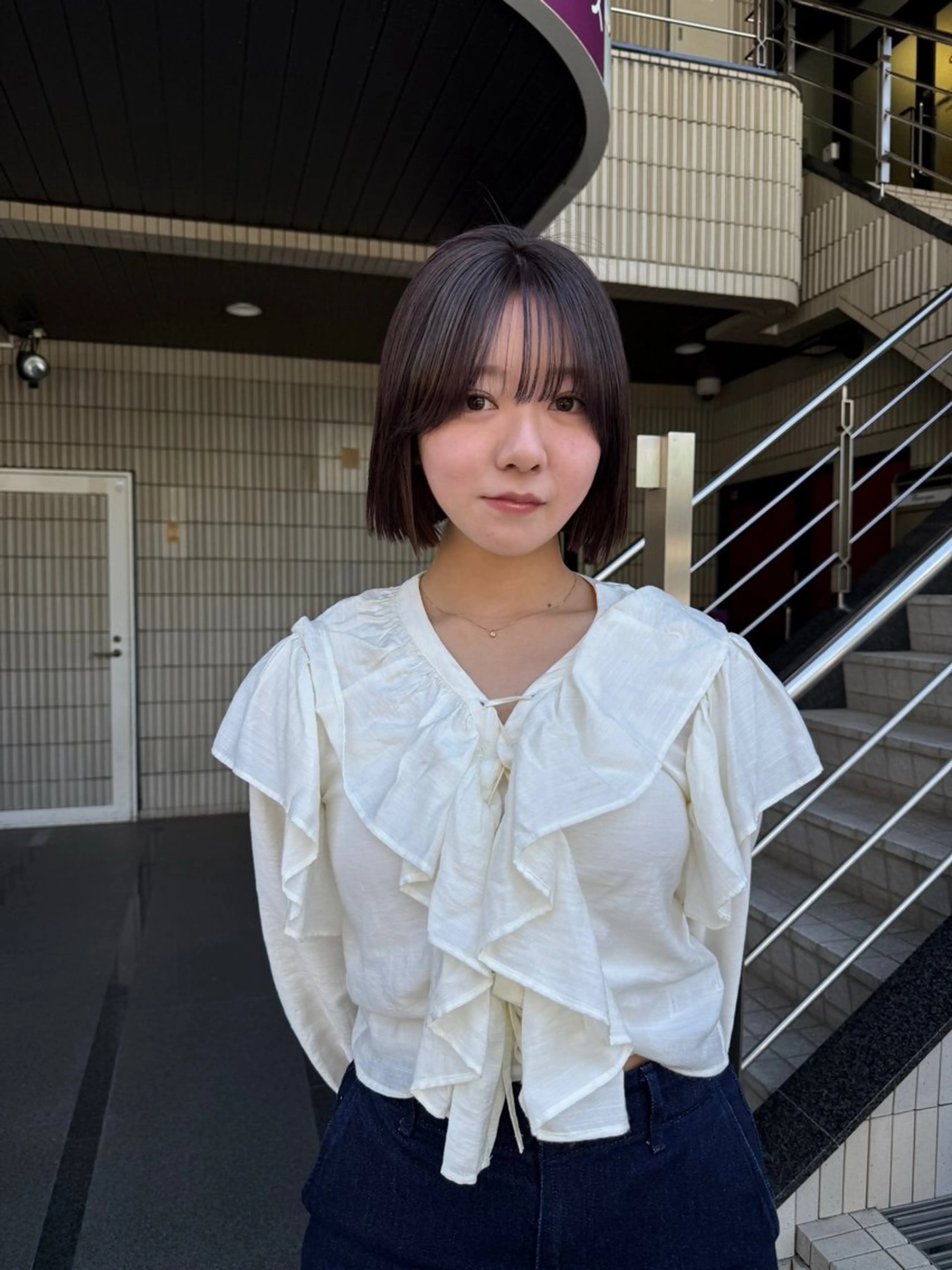 ショート カット ヘアカラー ショート無料カット 募集🩶narumiのヘアスタイル