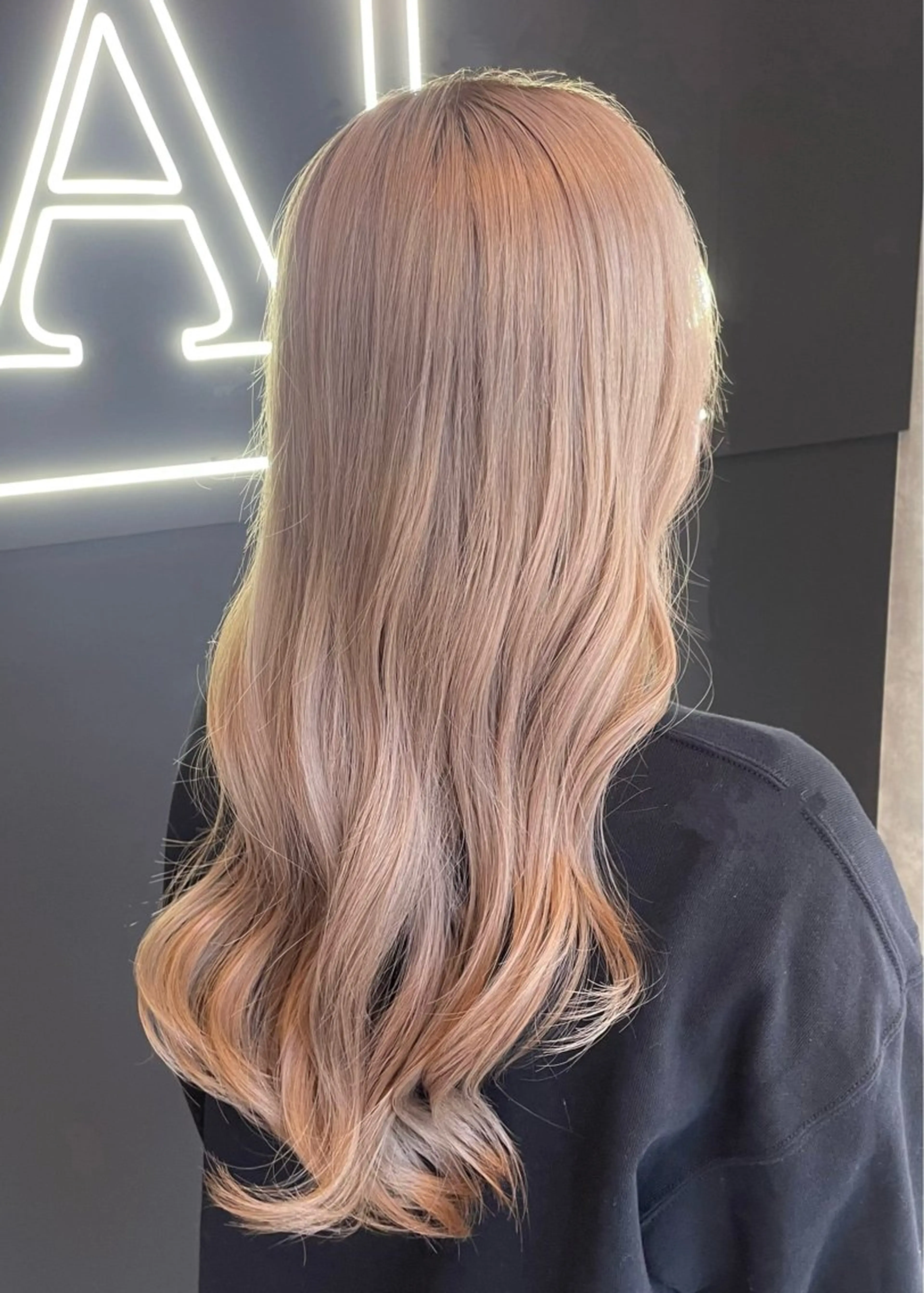 ロング カラー ヘアカラー トリートメント Ala.所属・ ︎︎ 寧音のヘアスタイル